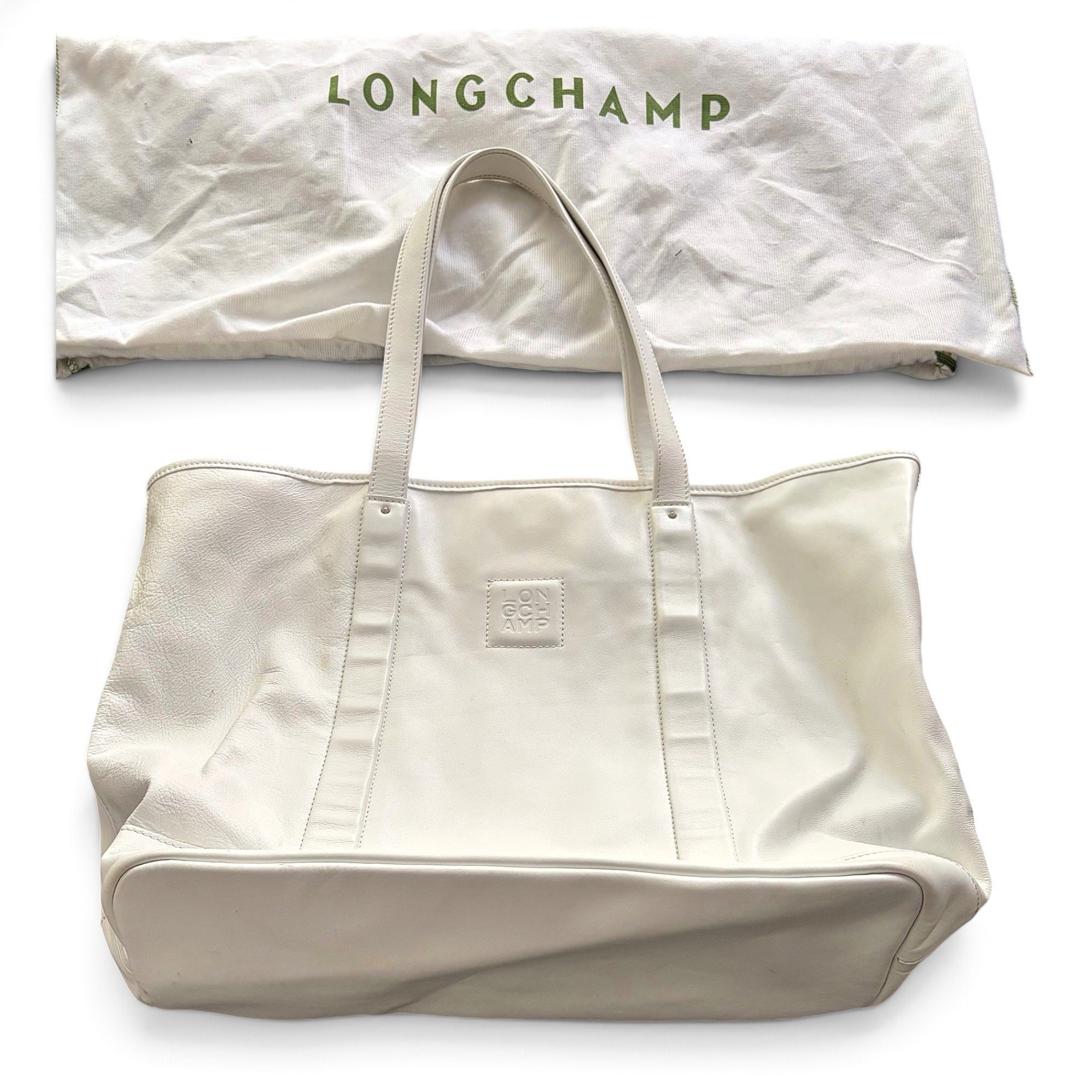 Leather tote