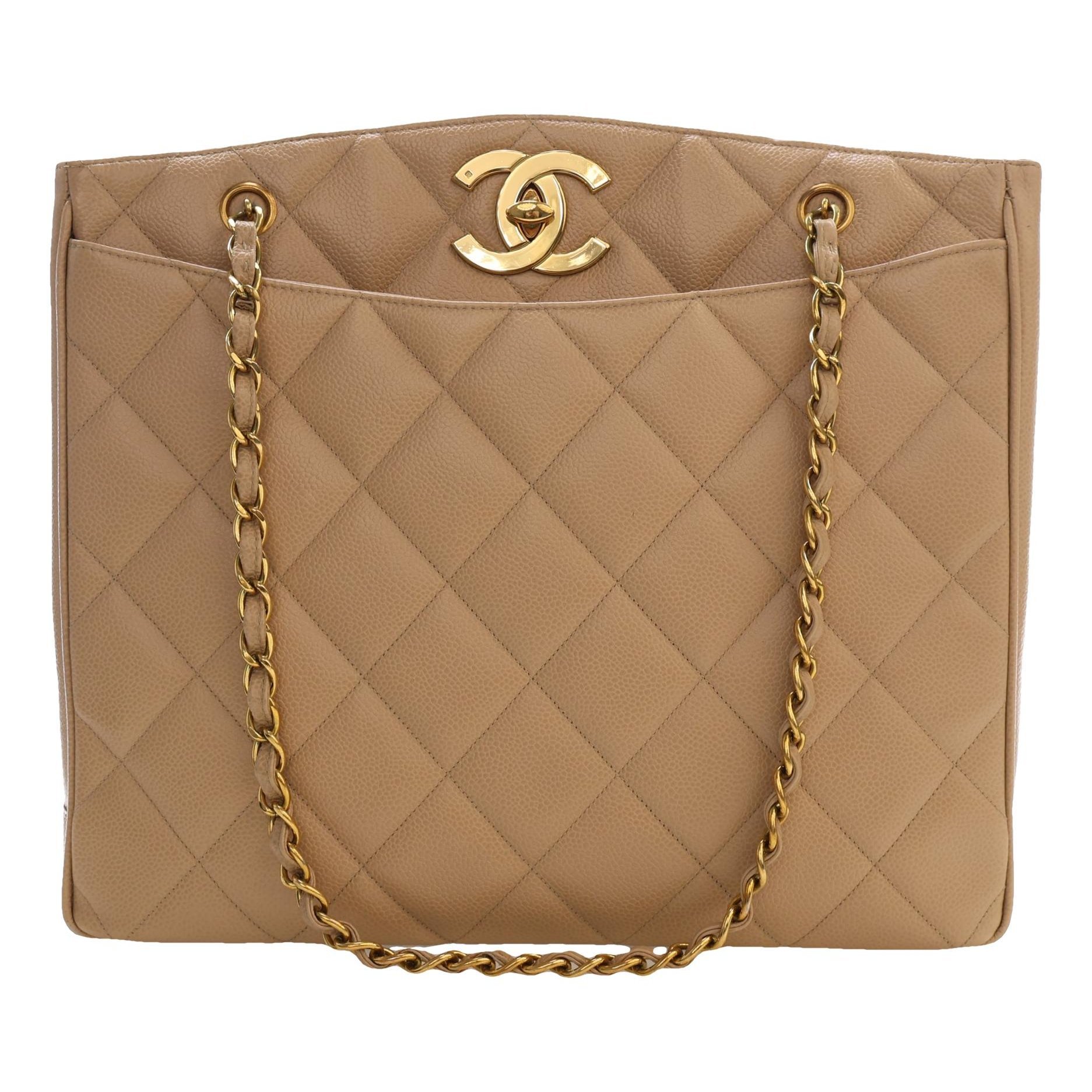 Leather tote