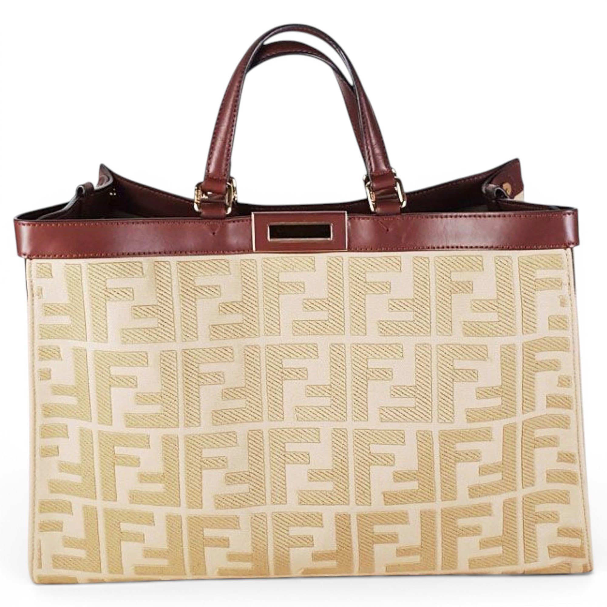 Peekaboo cloth handbag
