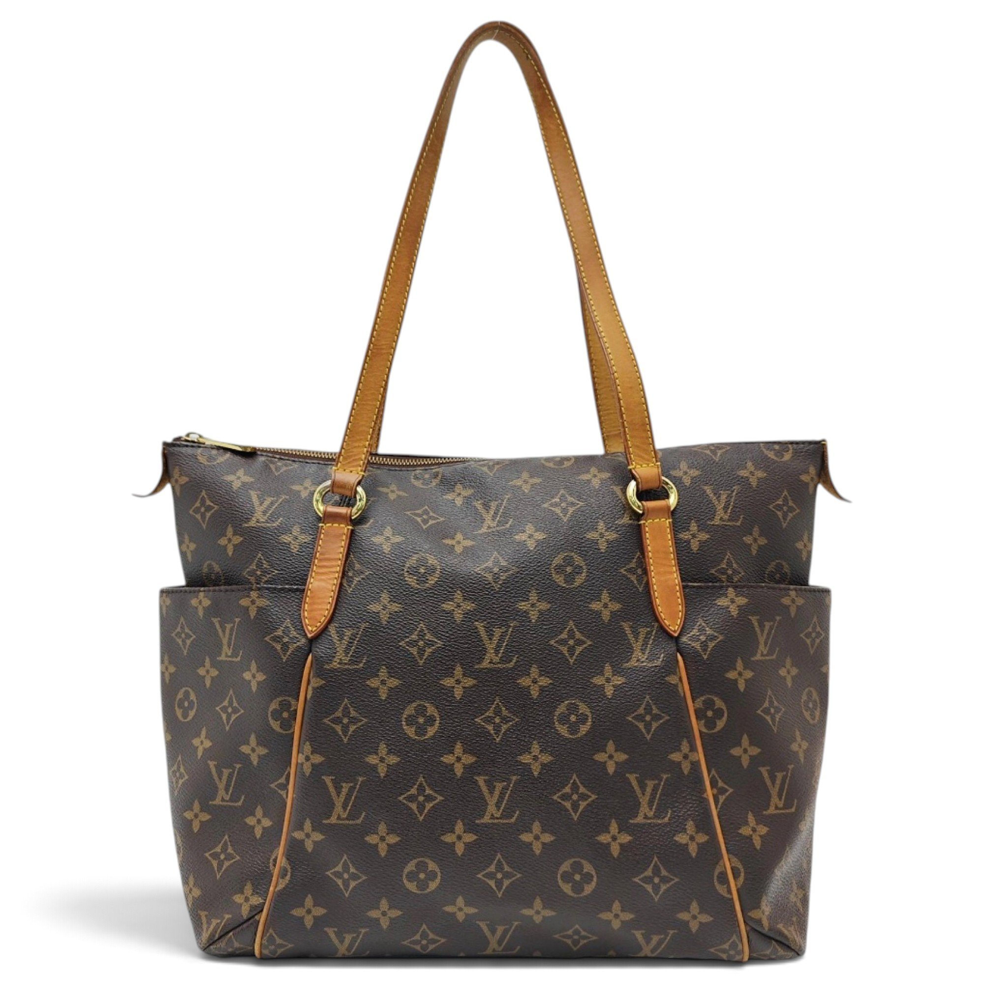 Totally leather tote