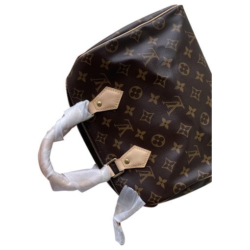 Speedy leather handbag