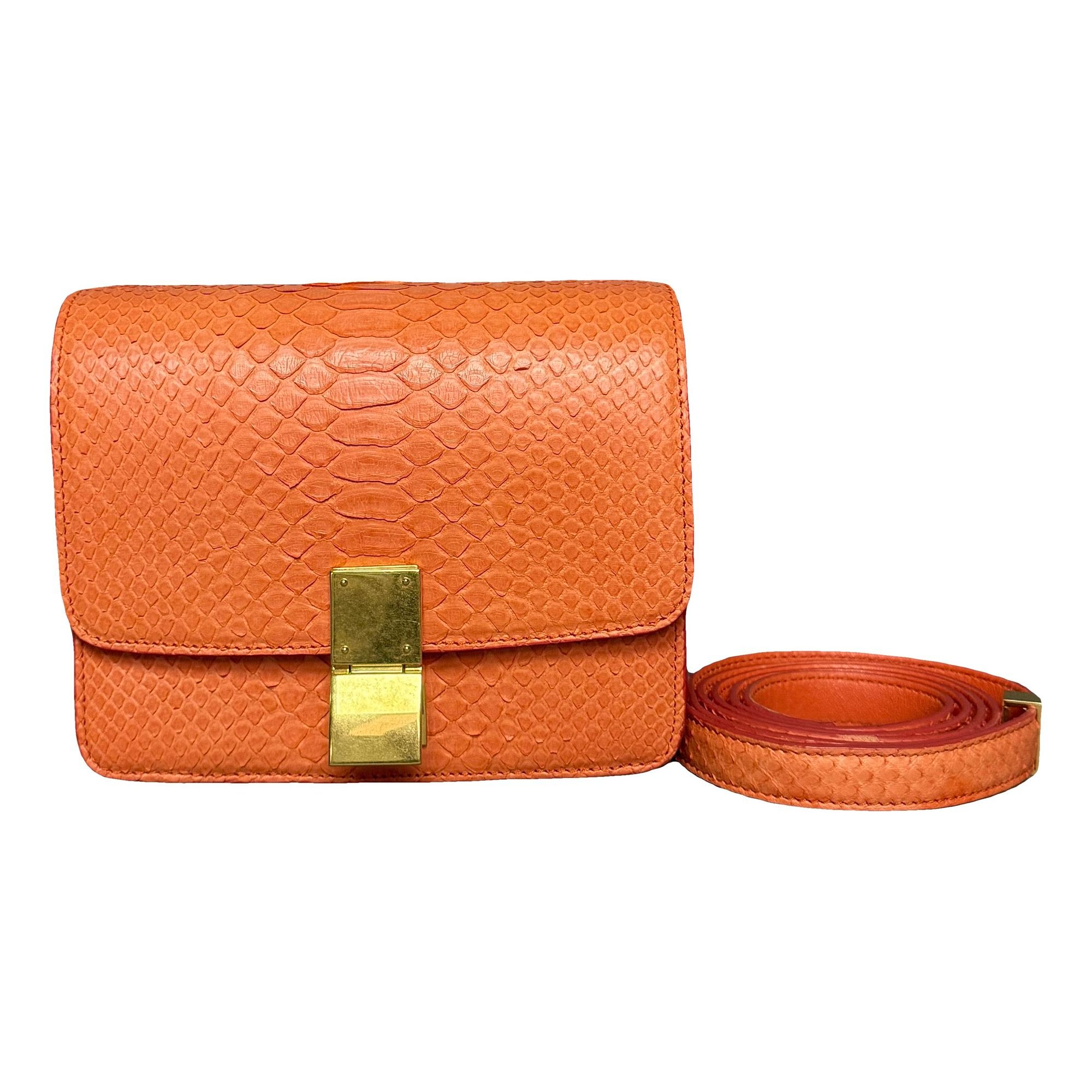 Classic leather handbag