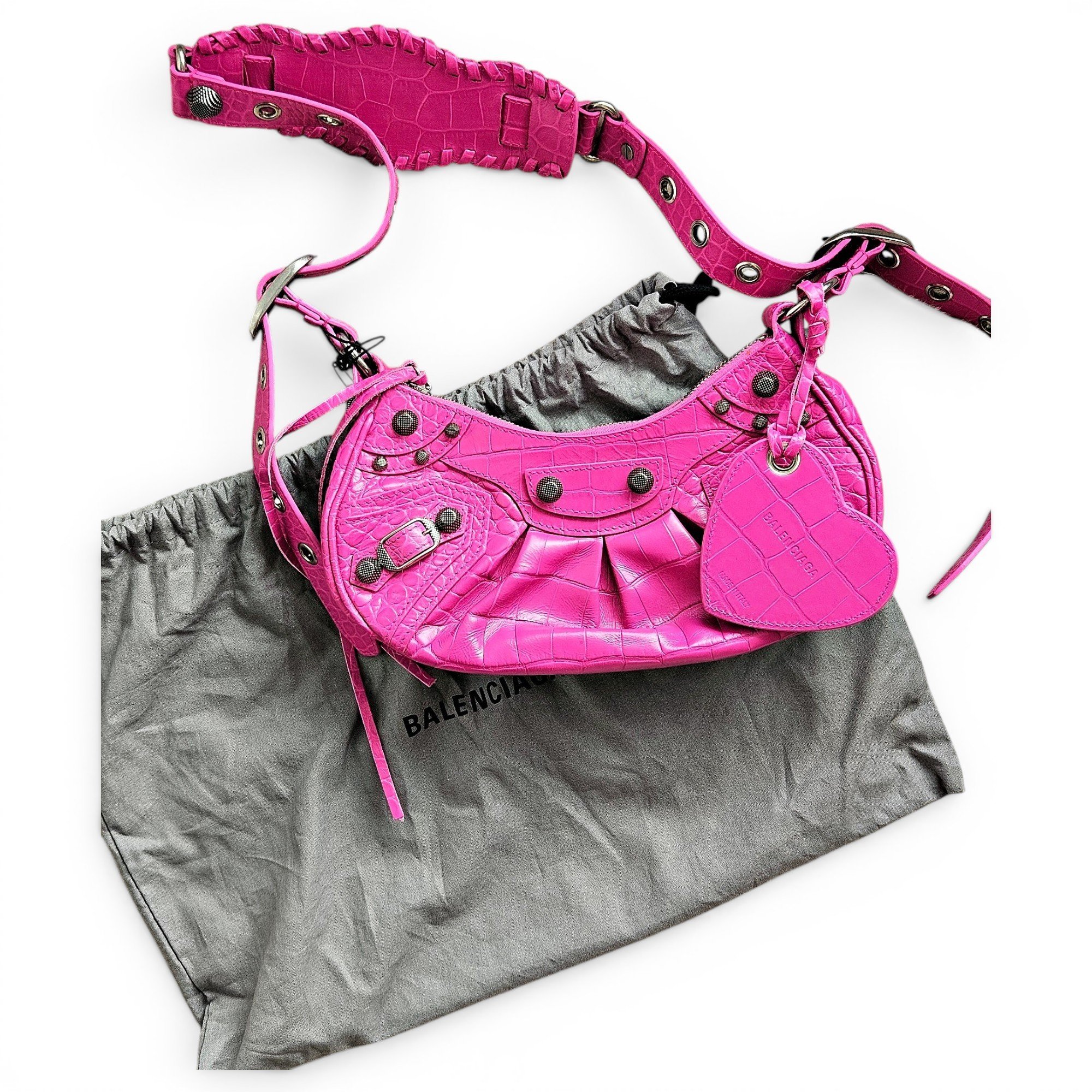Le Cagole leather handbag