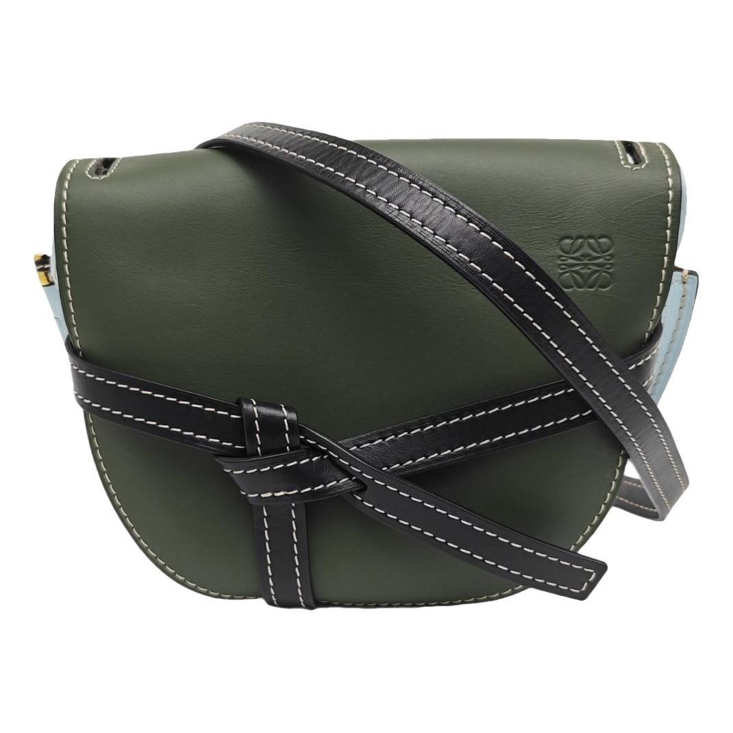 Gate leather crossbody bag