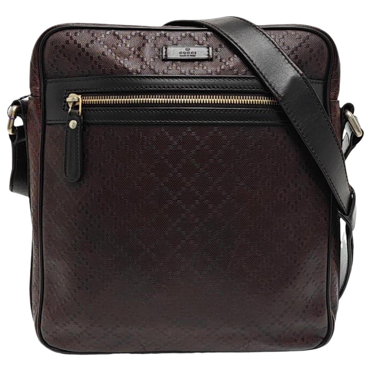 Leather crossbody bag
