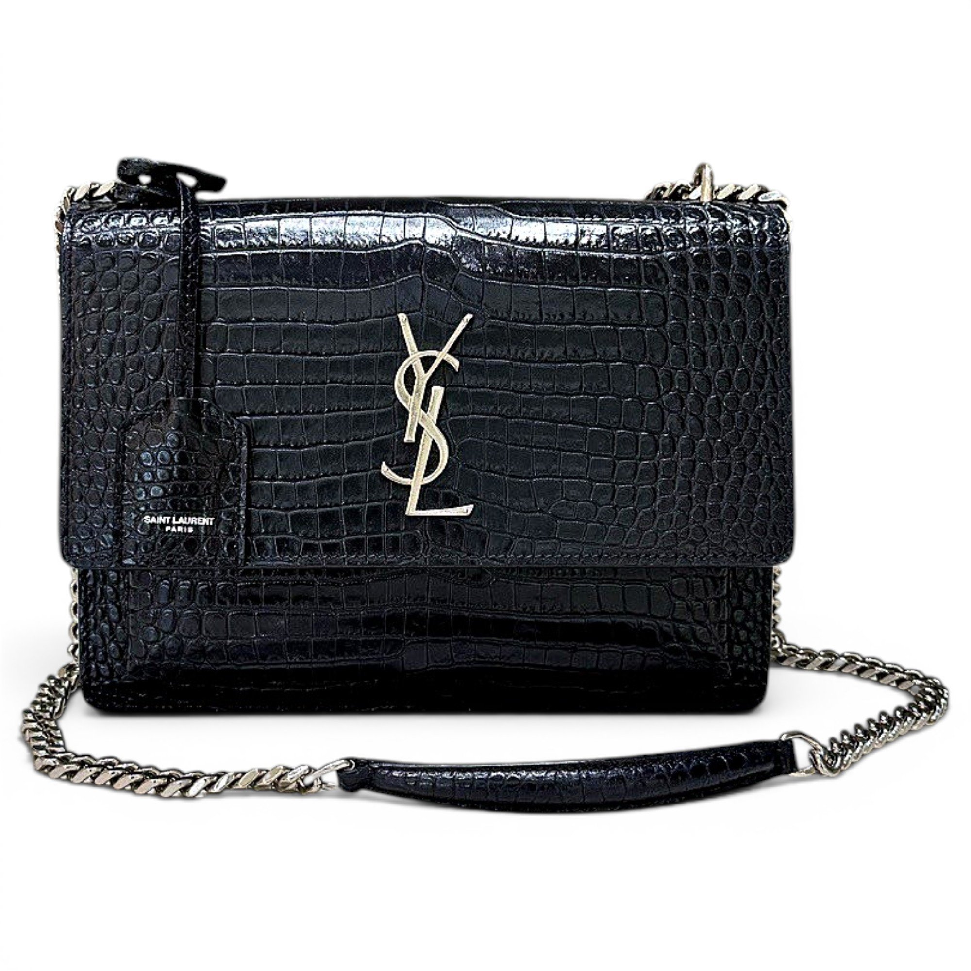 Sunset leather handbag
