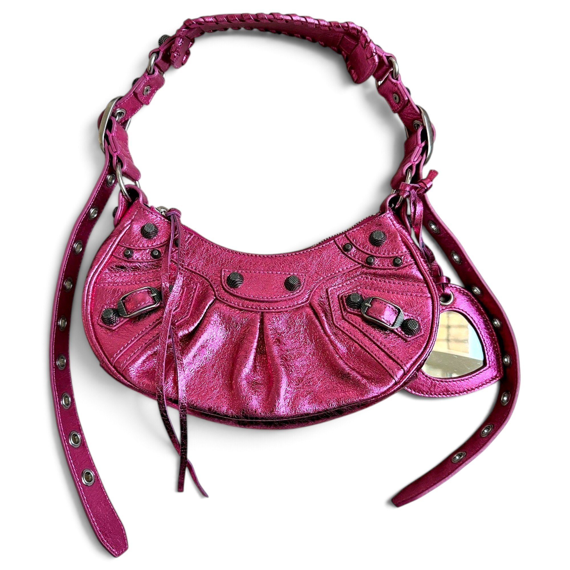Le Cagole leather handbag