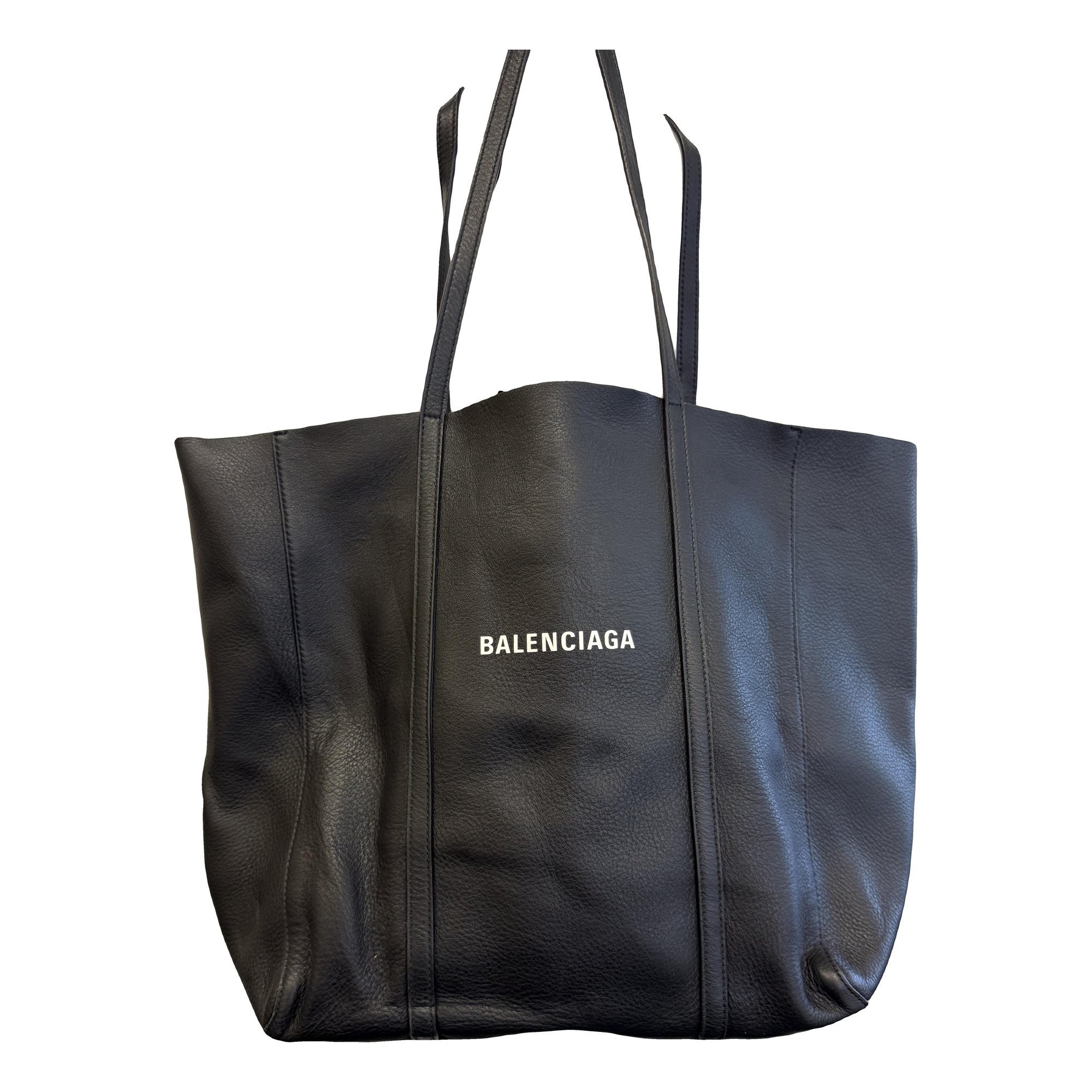Leather tote