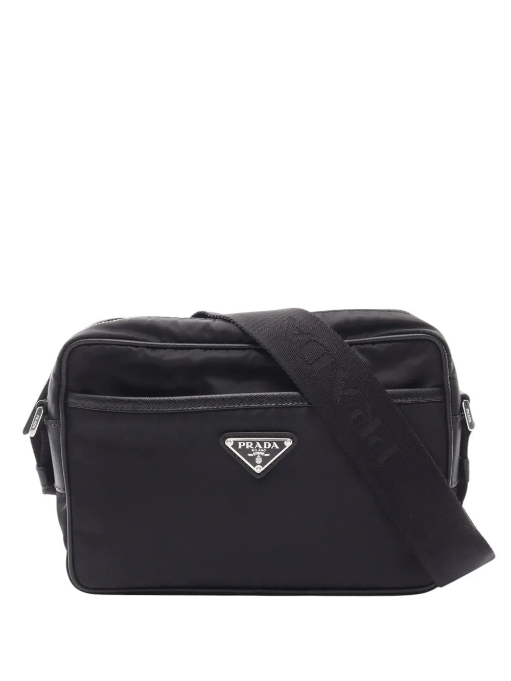 2013-2026 Saffiano Trimmed Tessuto Camera Bag crossbody bag