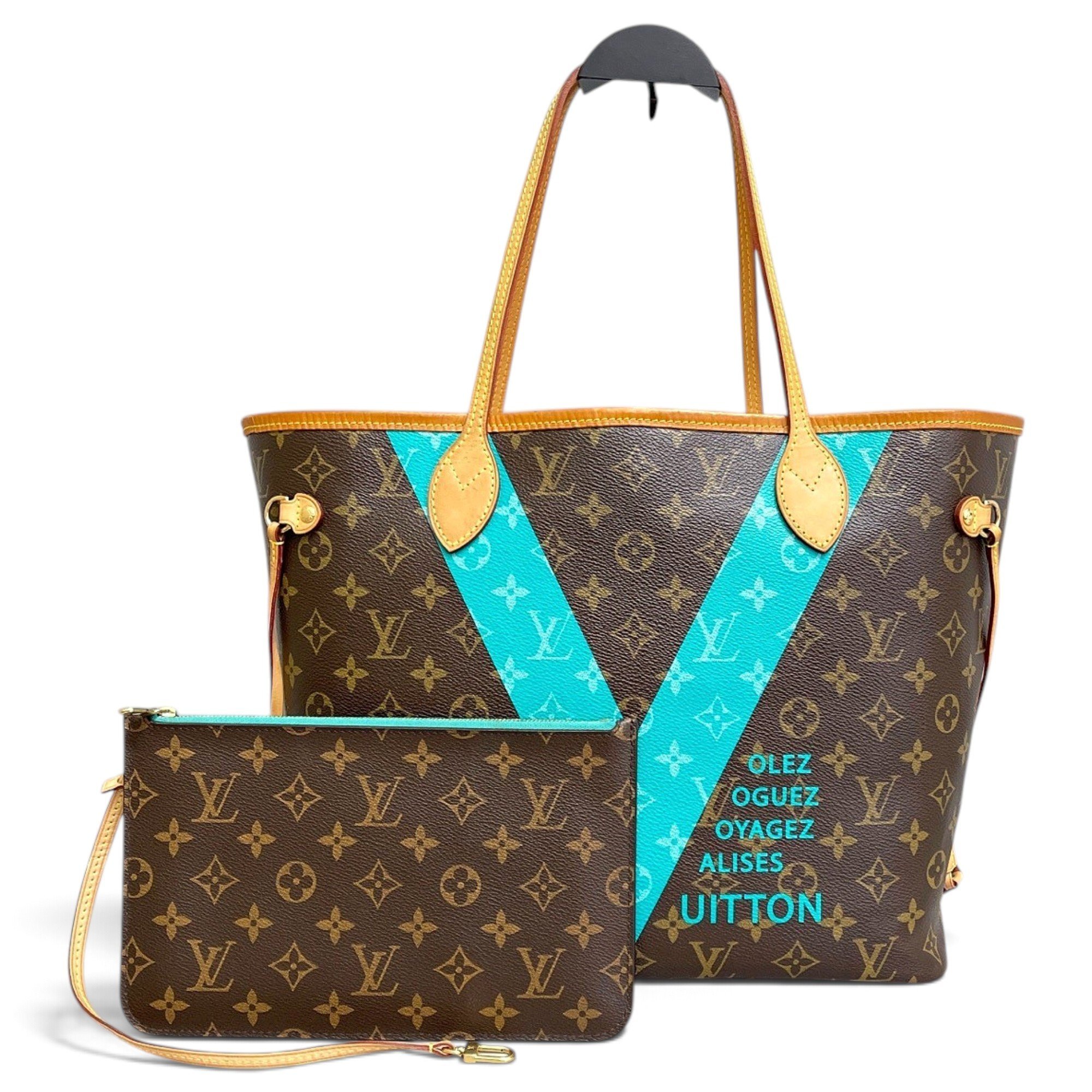 Neverfull leather tote