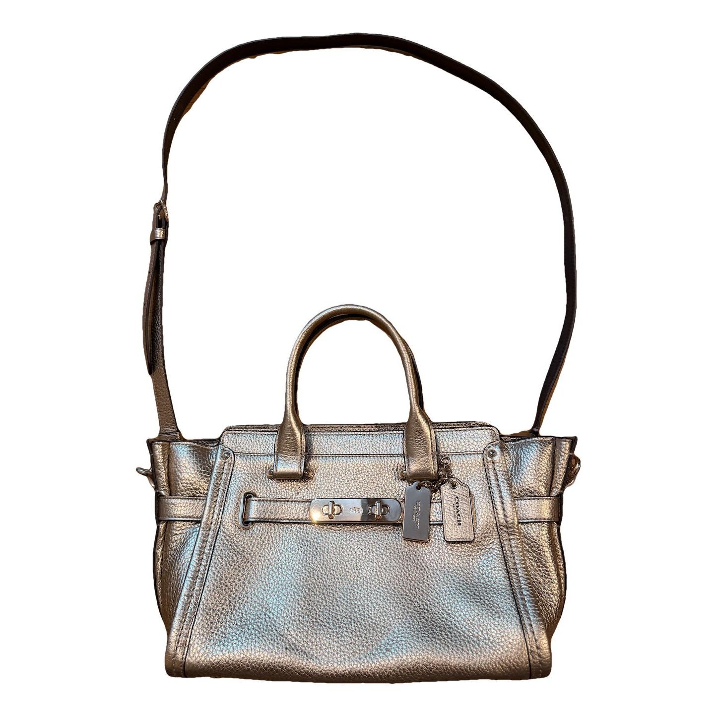 Leather crossbody bag