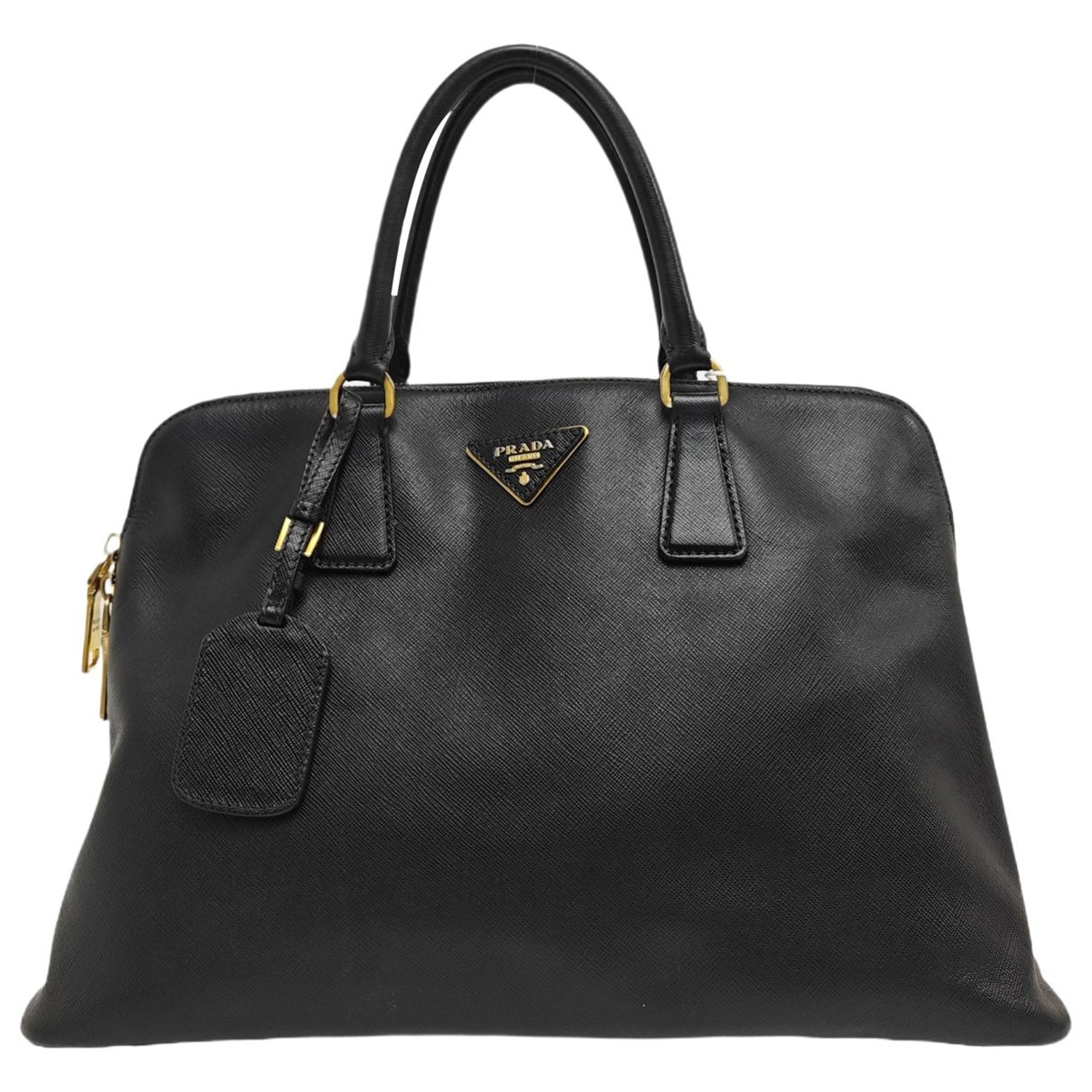 Promenade leather handbag