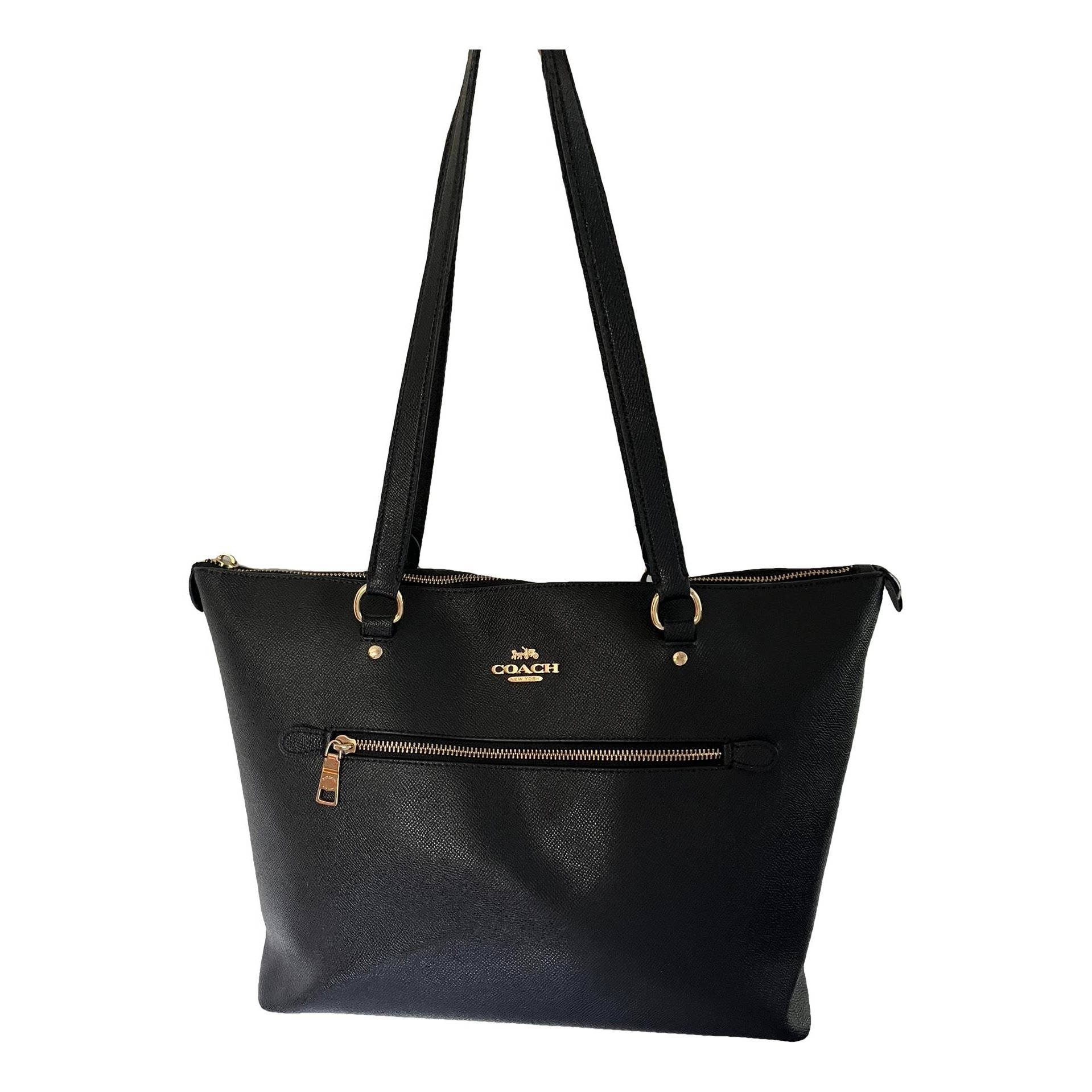 Leather tote