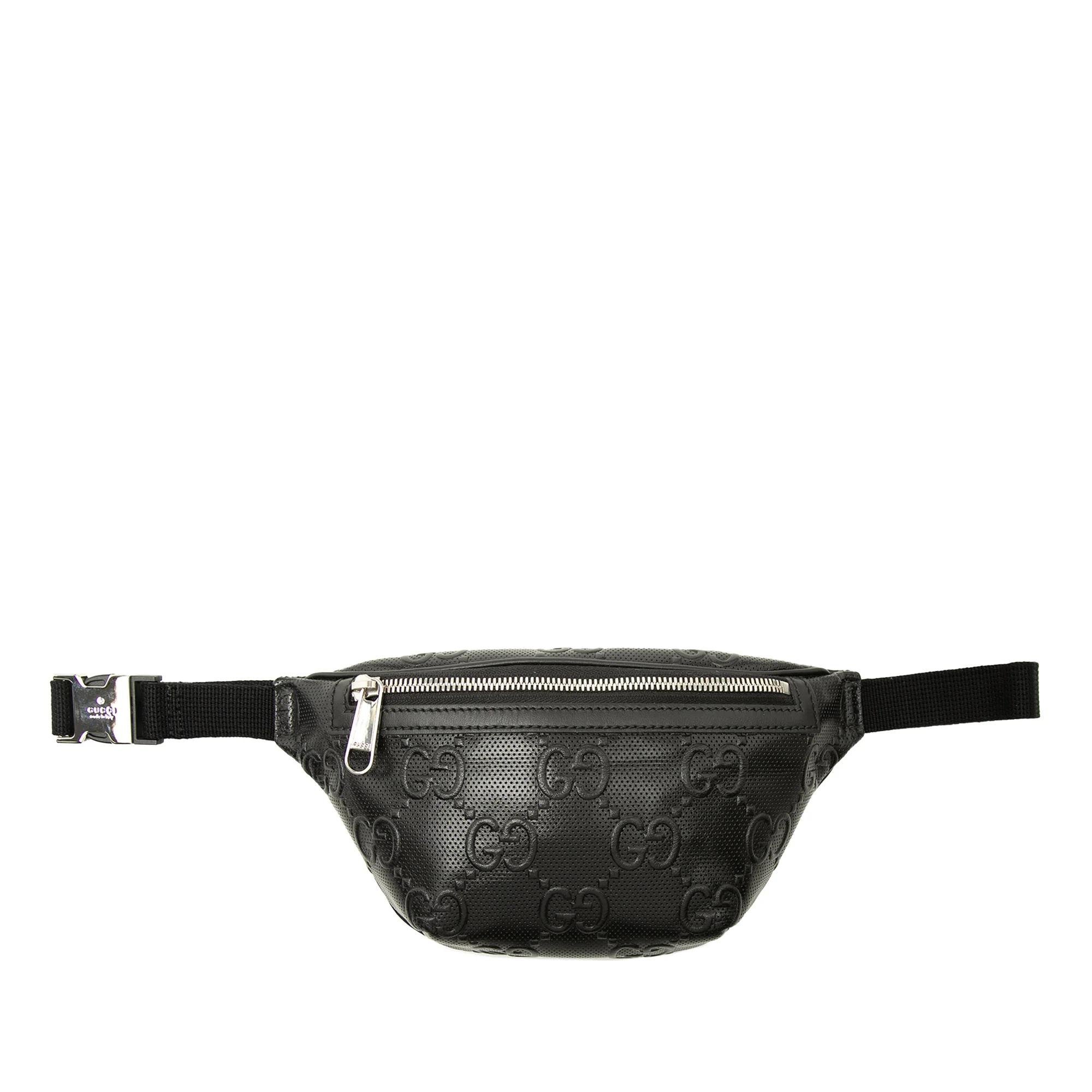 Gucci B leather bag