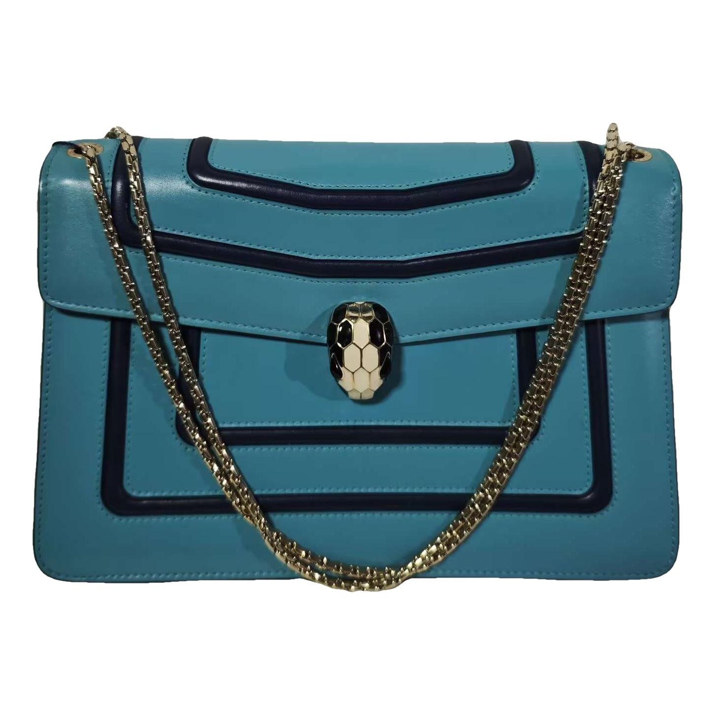 Serpenti leather crossbody bag