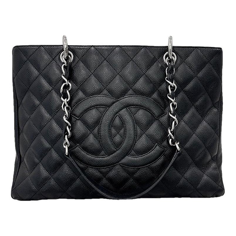 Grand shopping leather tote