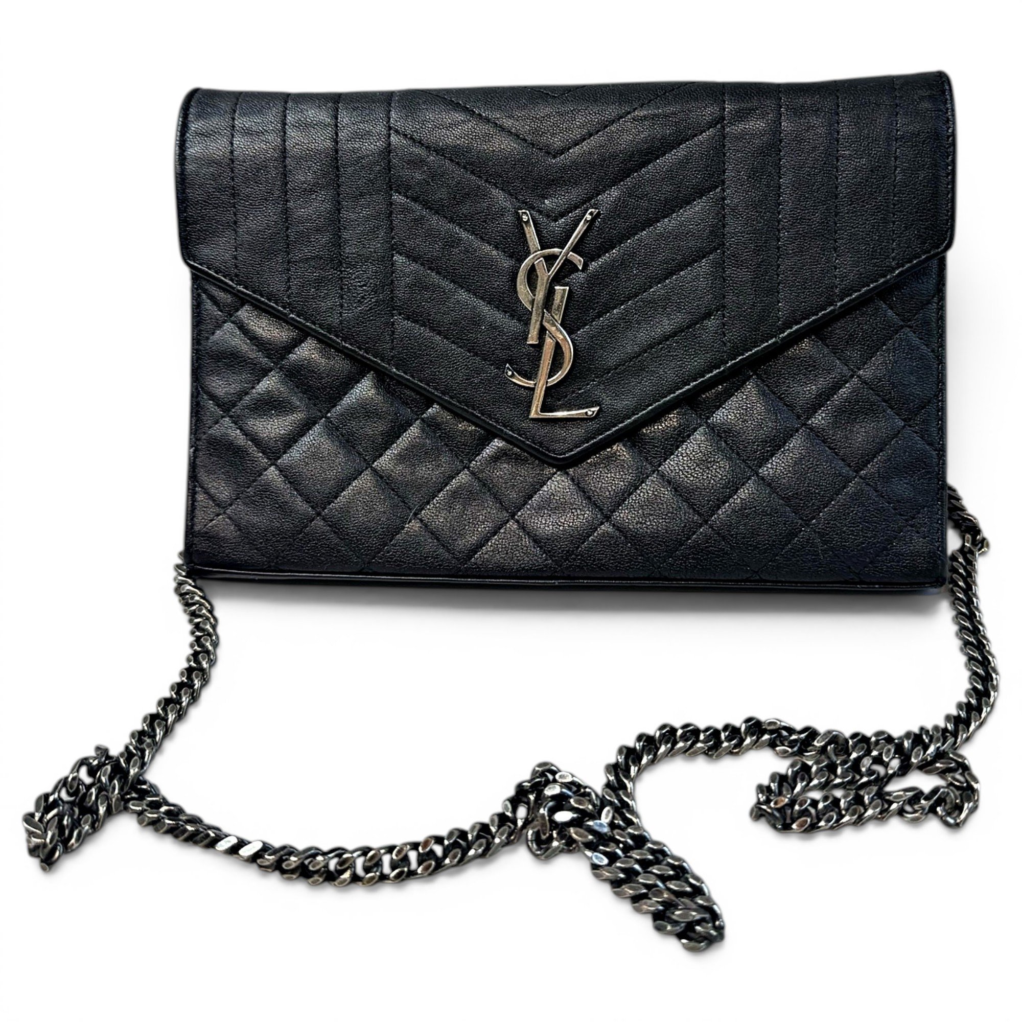 Satchel Monogramme leather handbag