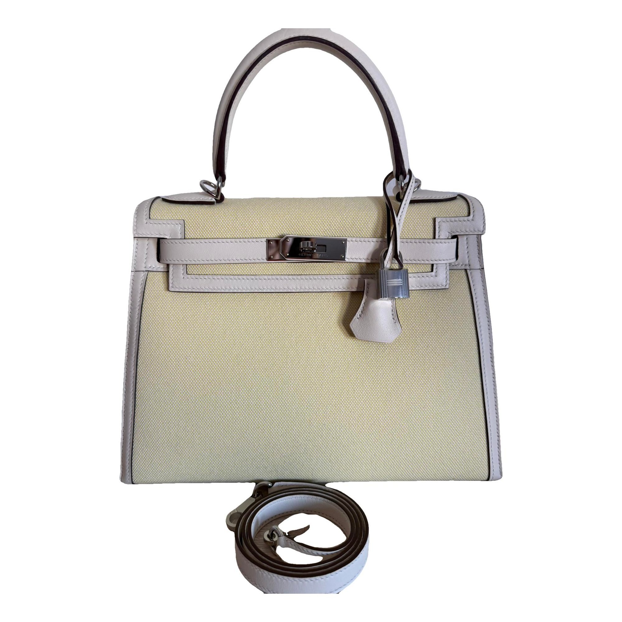Kelly 28 cloth handbag