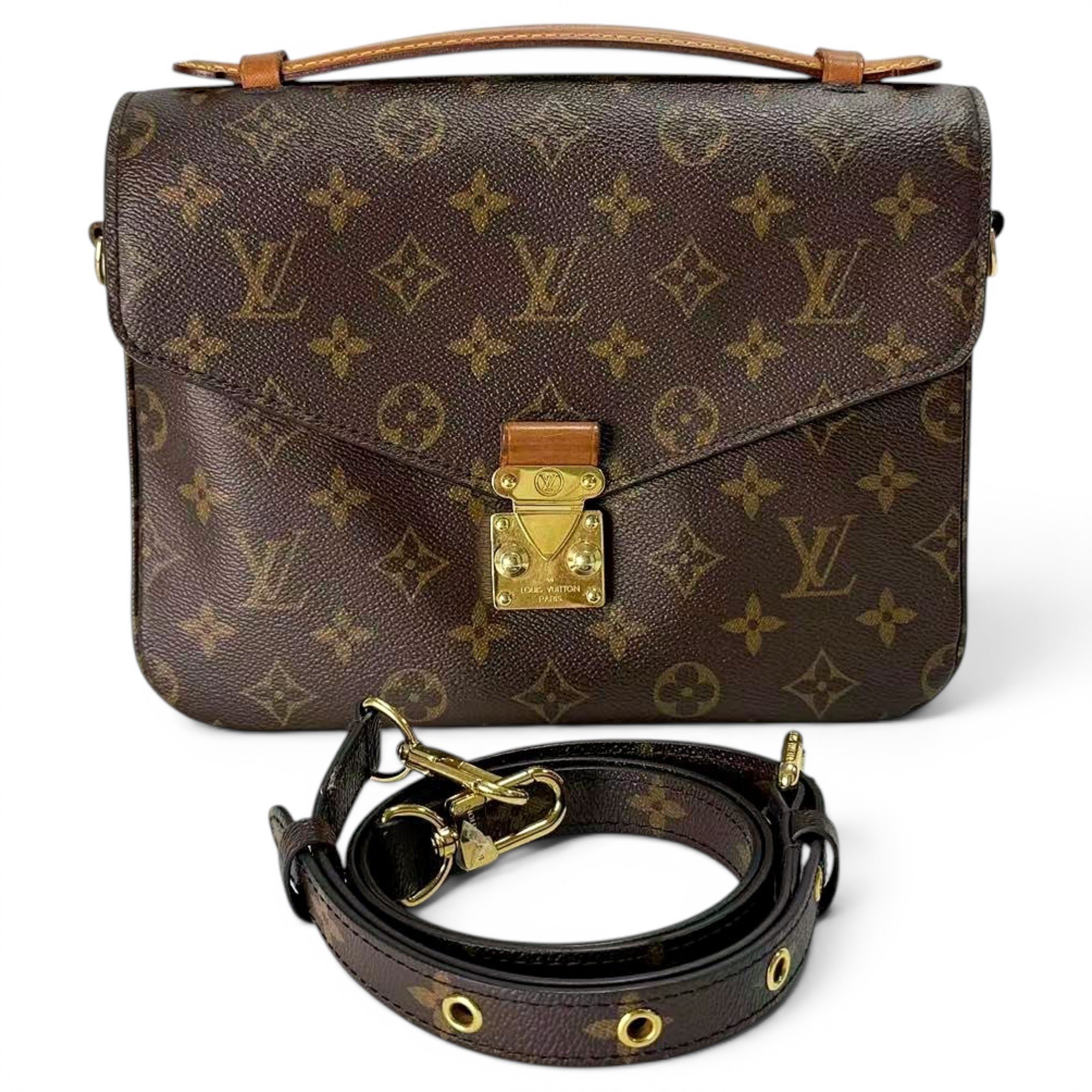 Louis Vuitton Metis leather handbag
