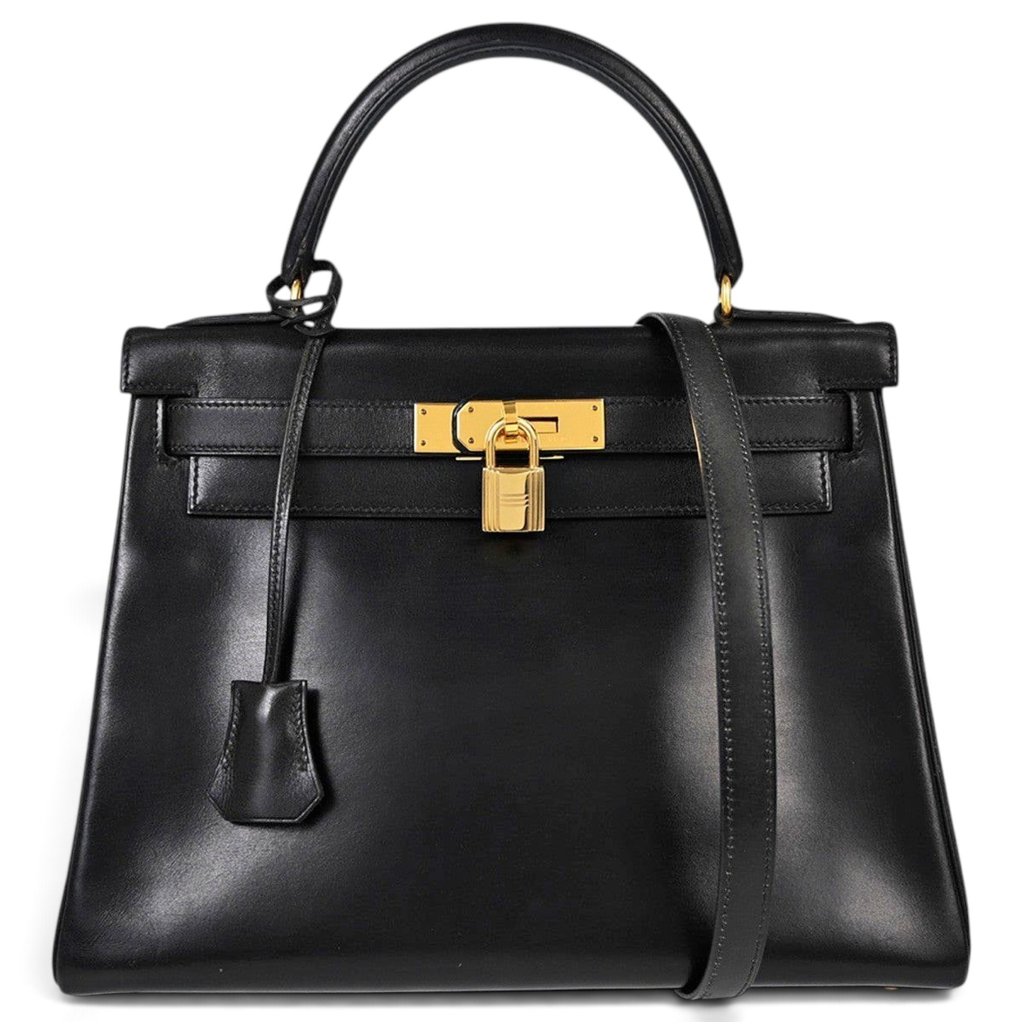 Kelly 28 leather handbag