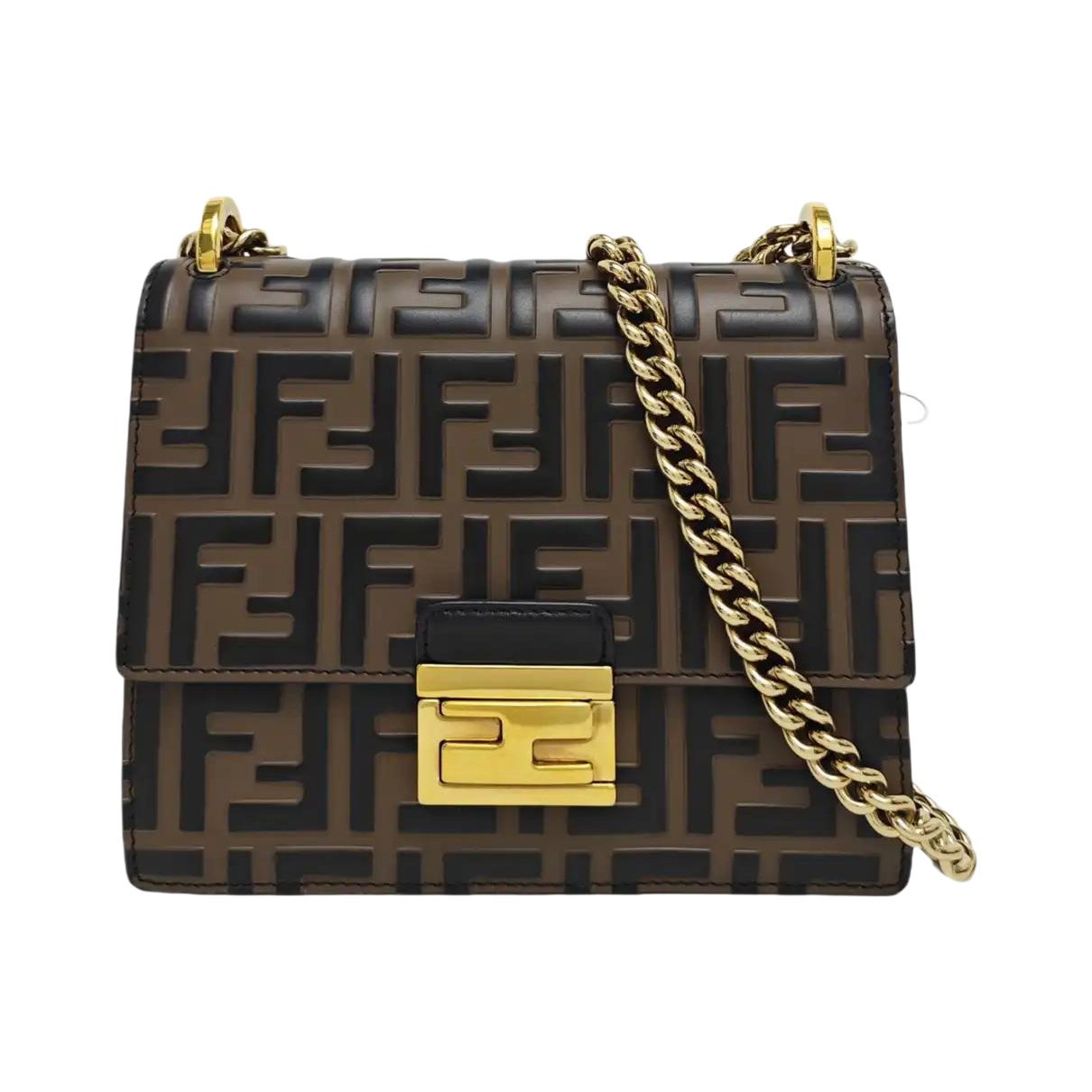 Kan U leather crossbody bag