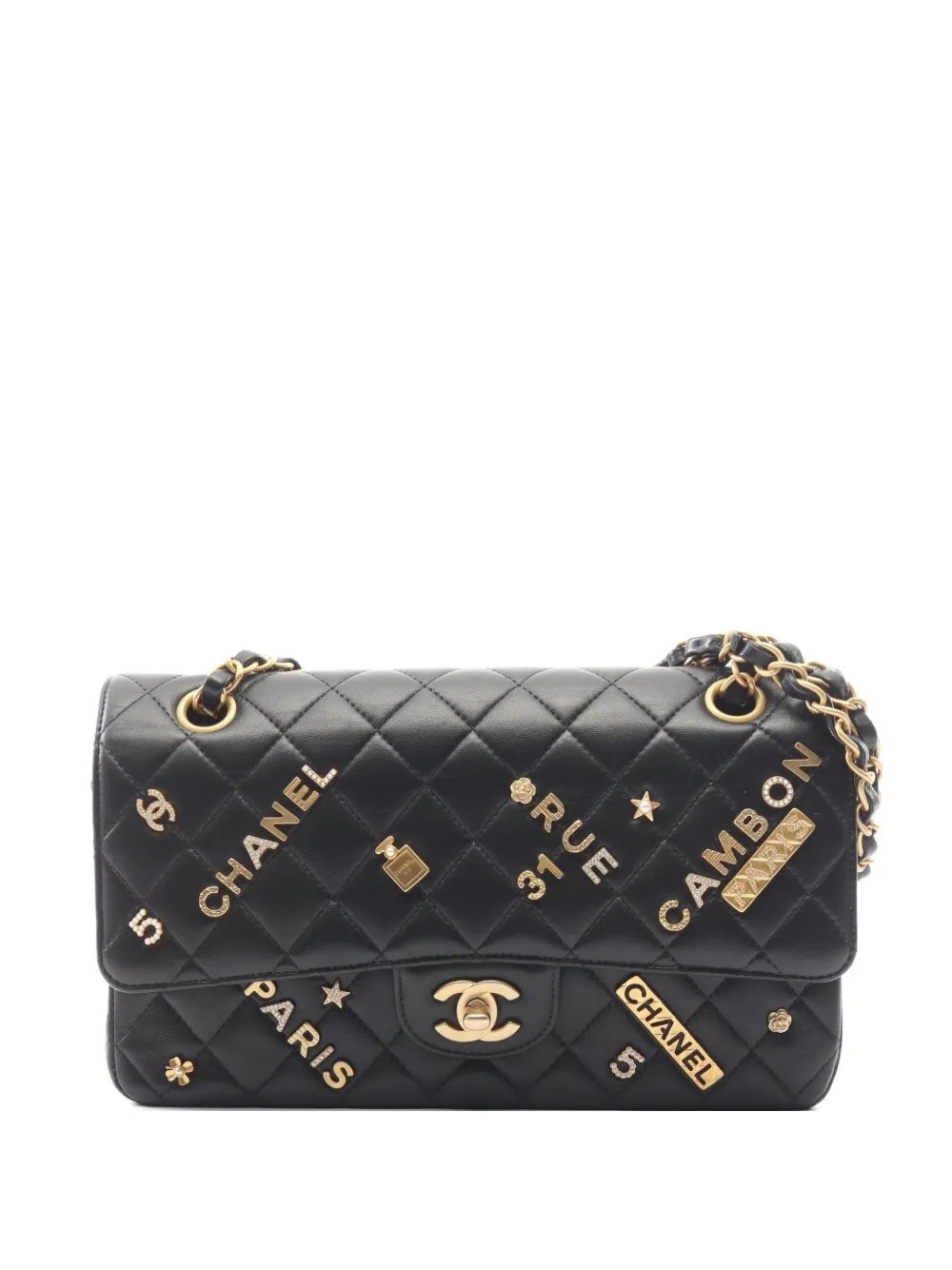 2020-2021 Classic Flap Icon Charm Matelassé shoulder bag