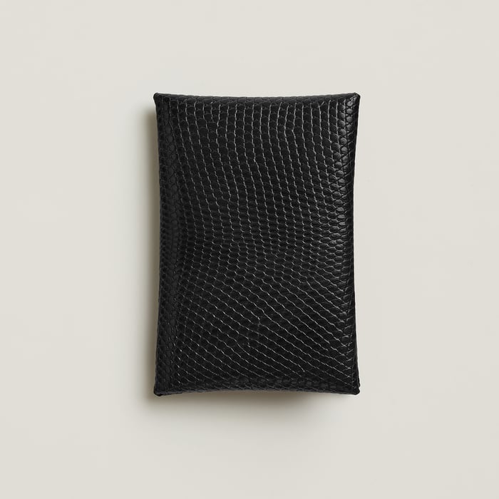 Noir Calvi Card Holder