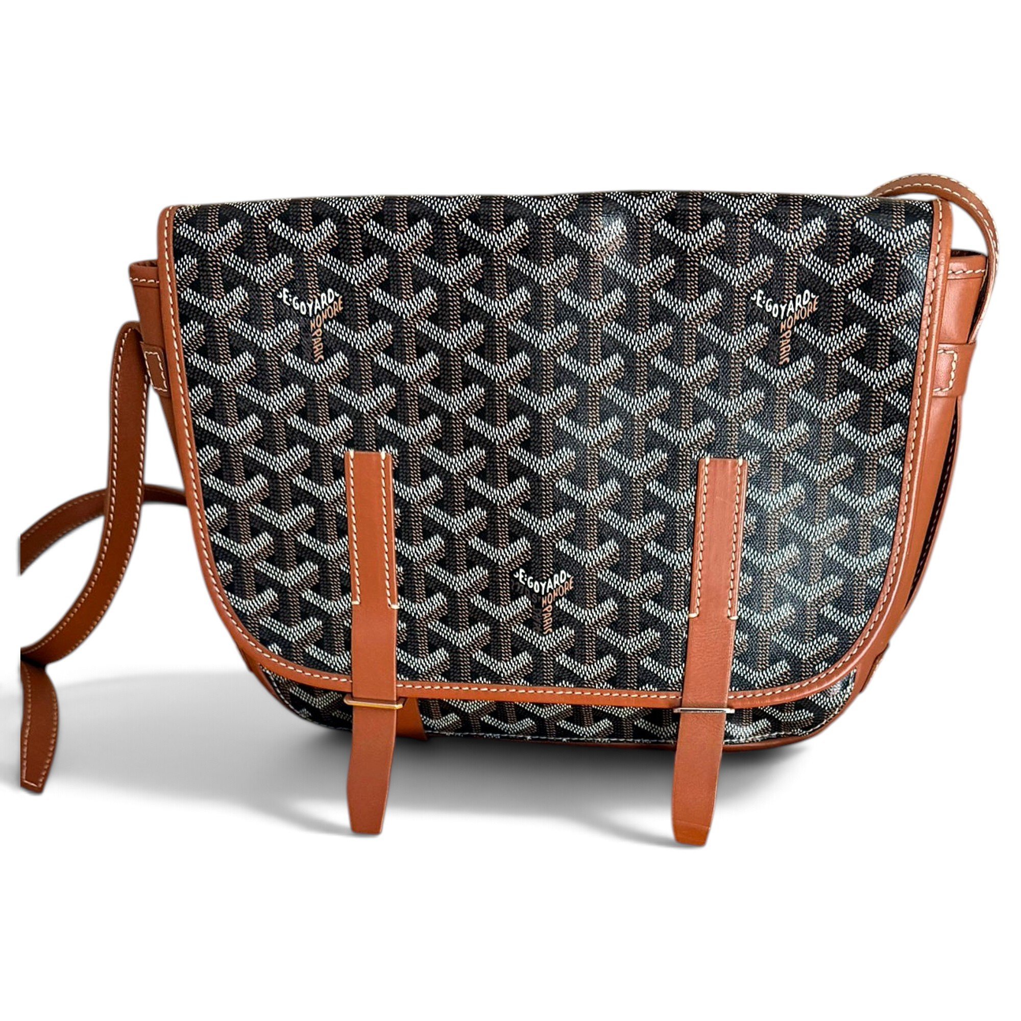 Belvedère leather crossbody bag