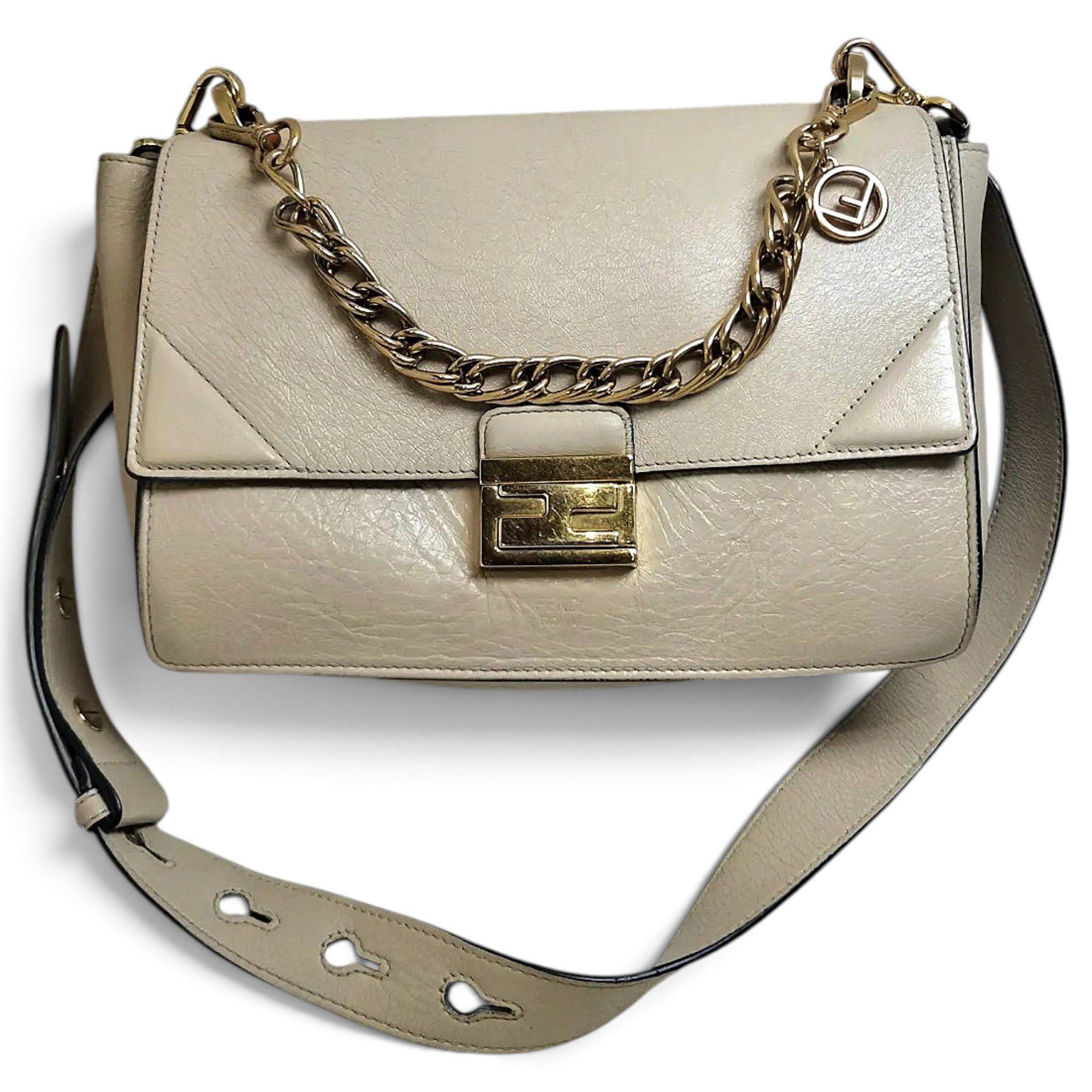 Kan U leather handbag