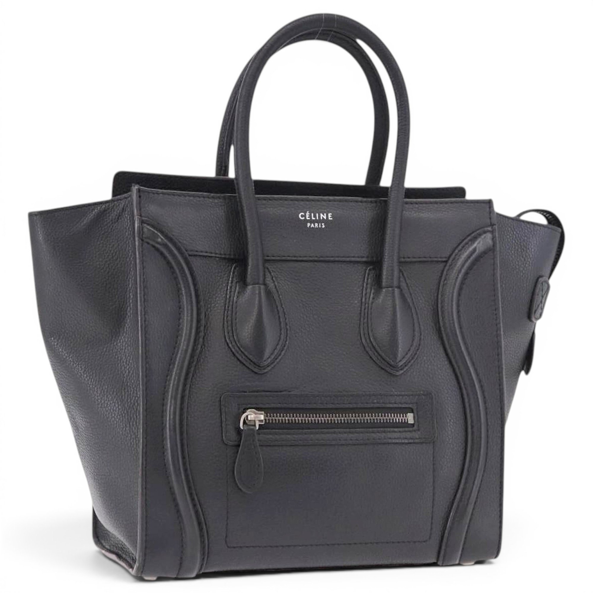 Luggage leather handbag