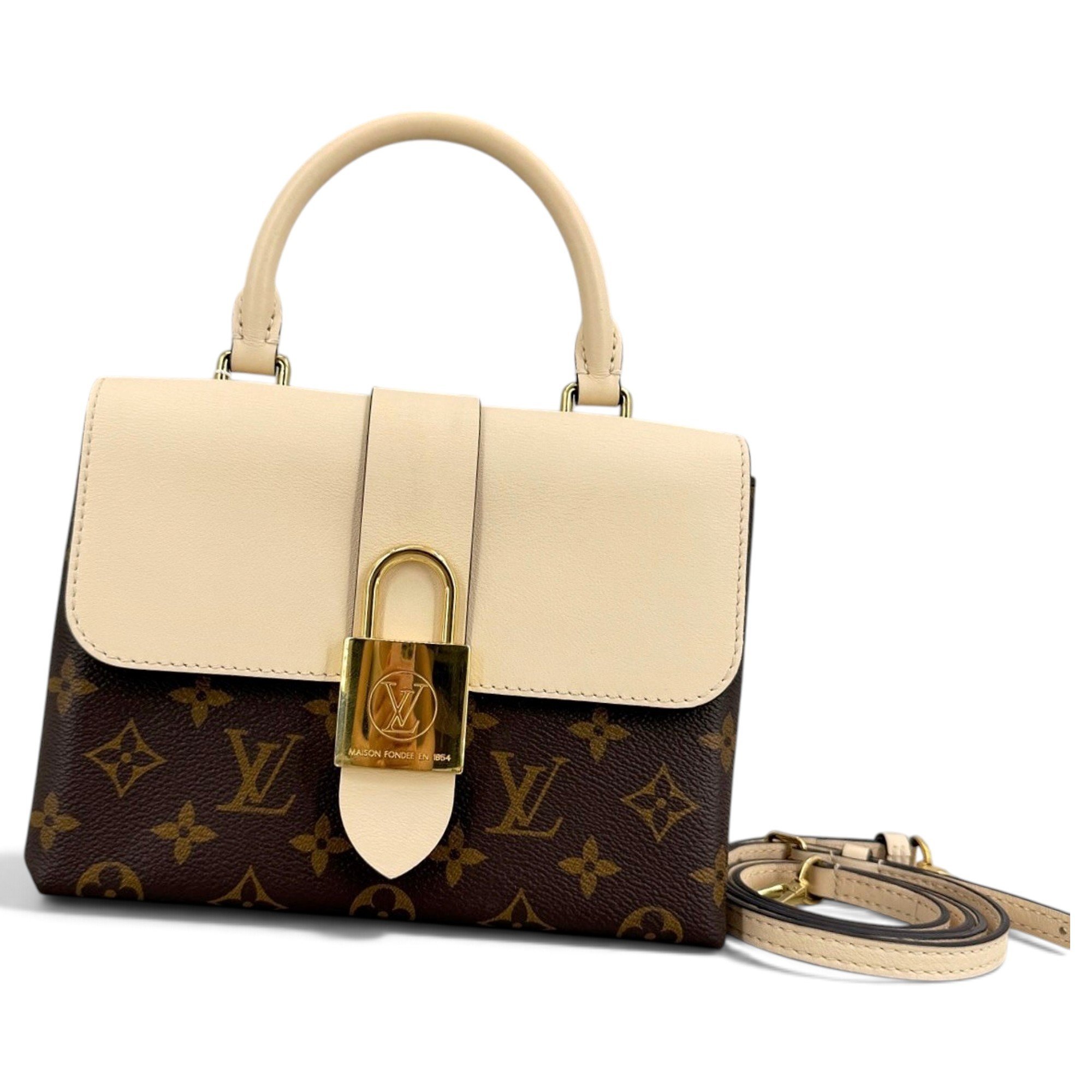 Locky BB leather handbag
