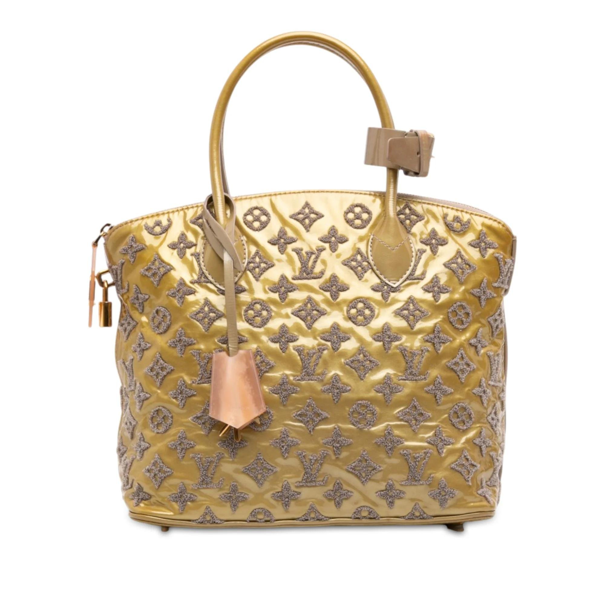 Lockit leather handbag