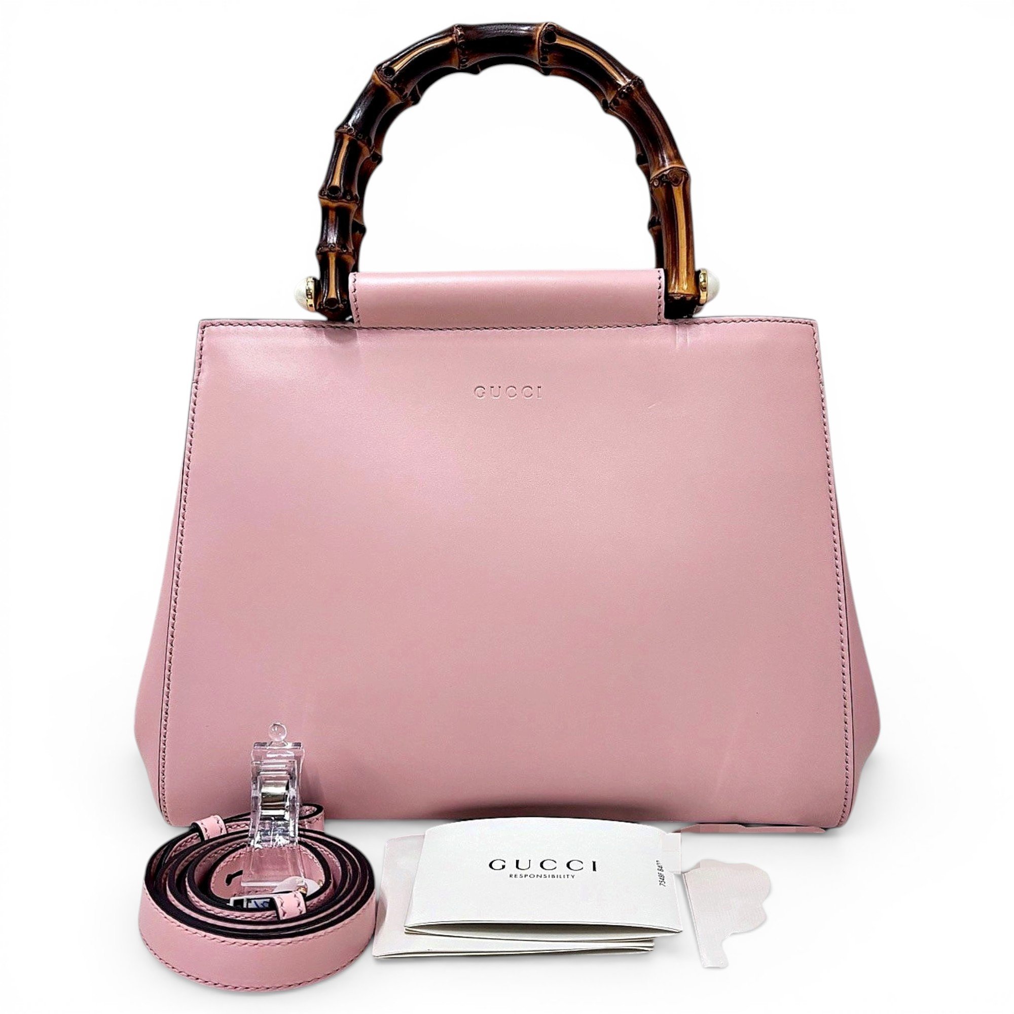 Nymphaea leather handbag