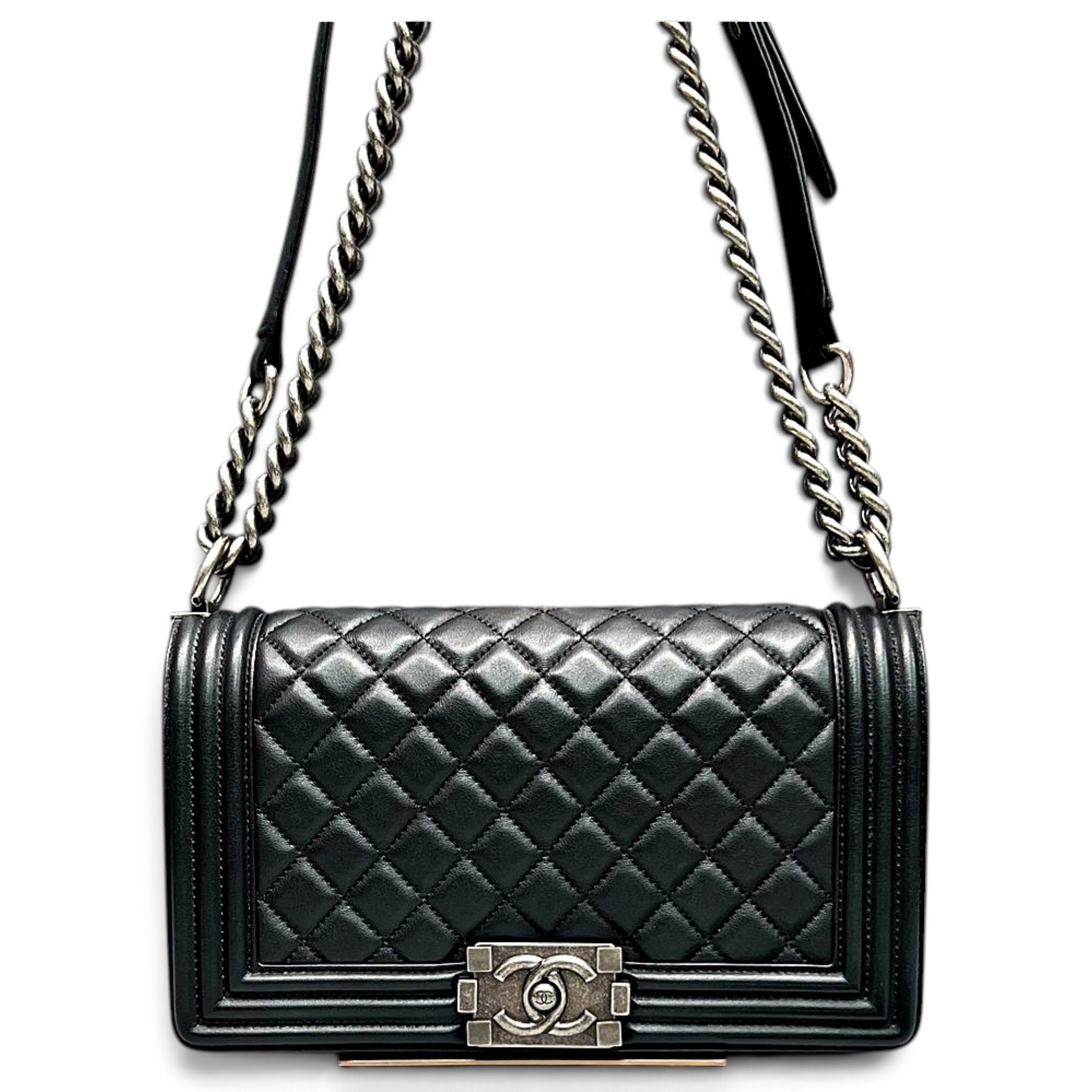 Boy leather handbag