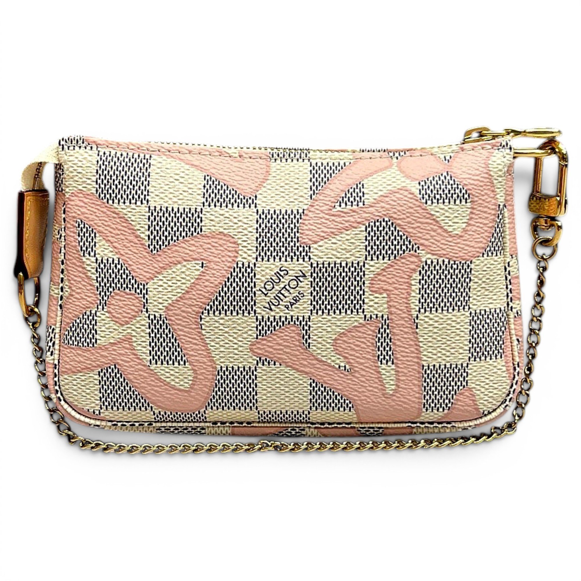 Pochette Accessoire vinyl handbag