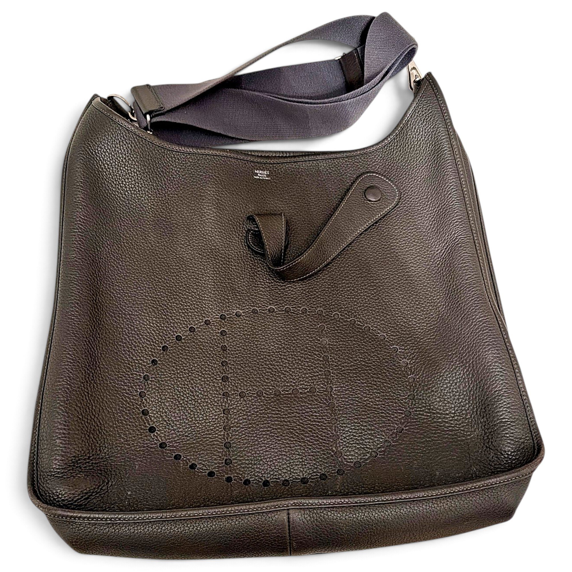 Evelyne leather crossbody bag