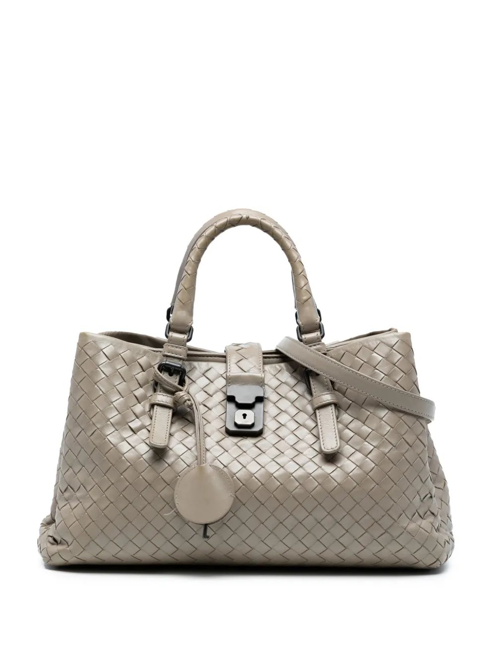 2012-2025 Small Nappa Intrecciato Roma satchel