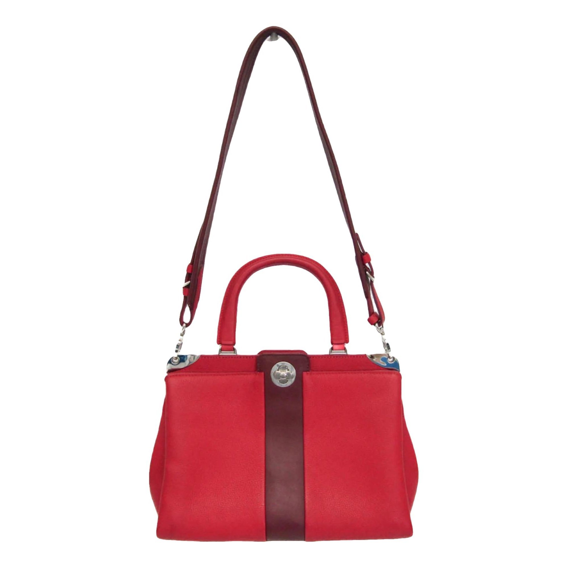 Leather handbag