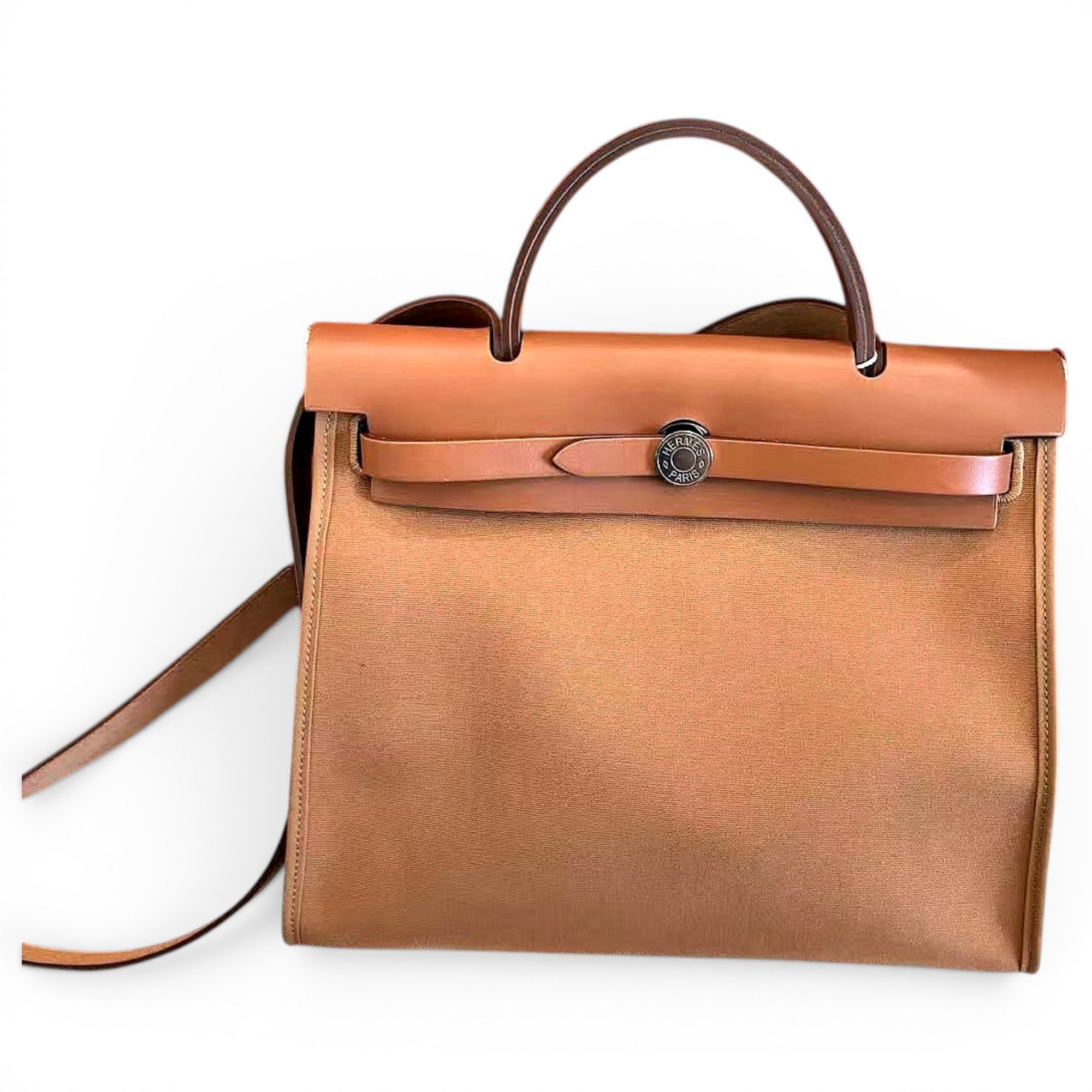 Herbag leather handbag