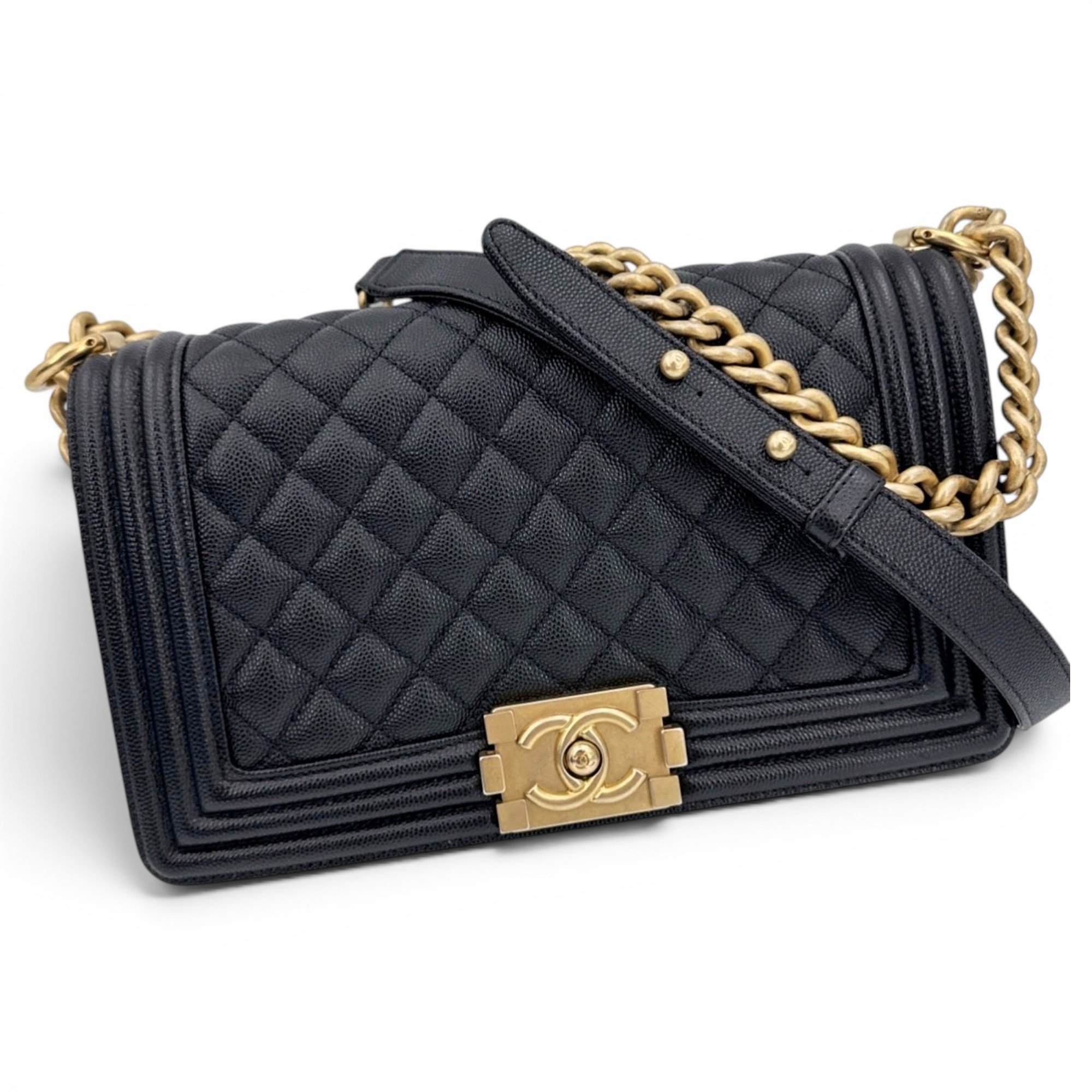 Boy leather handbag