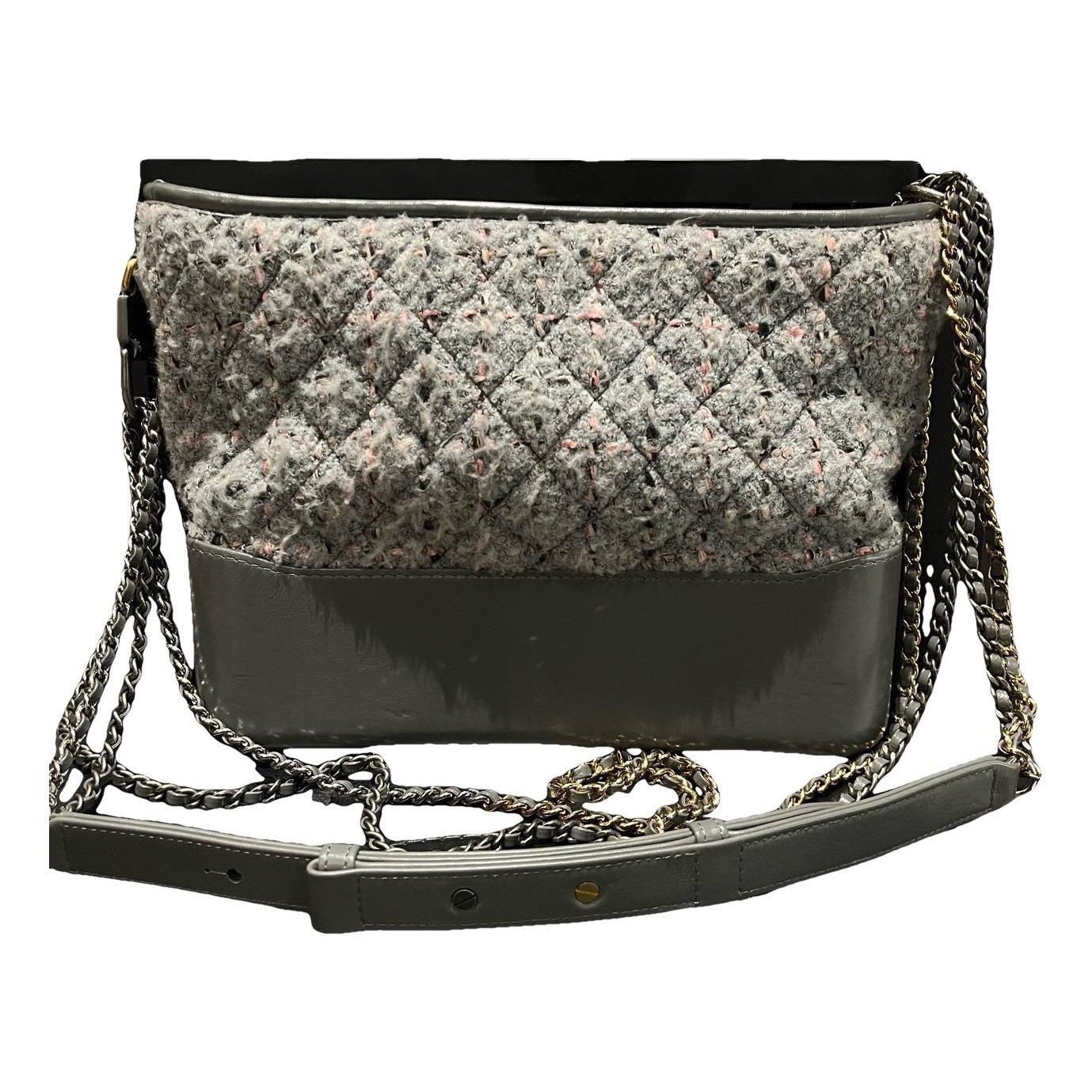 Gabrielle tweed crossbody bag