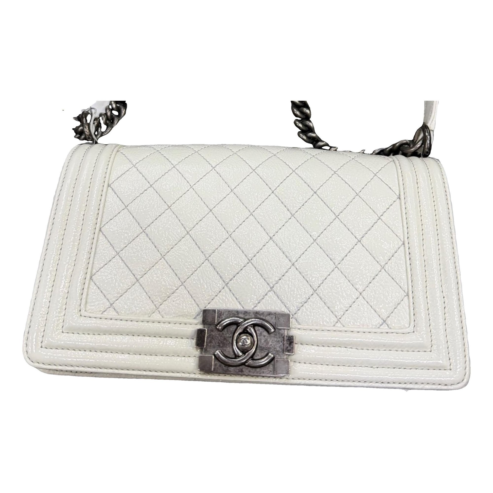 Boy leather crossbody bag