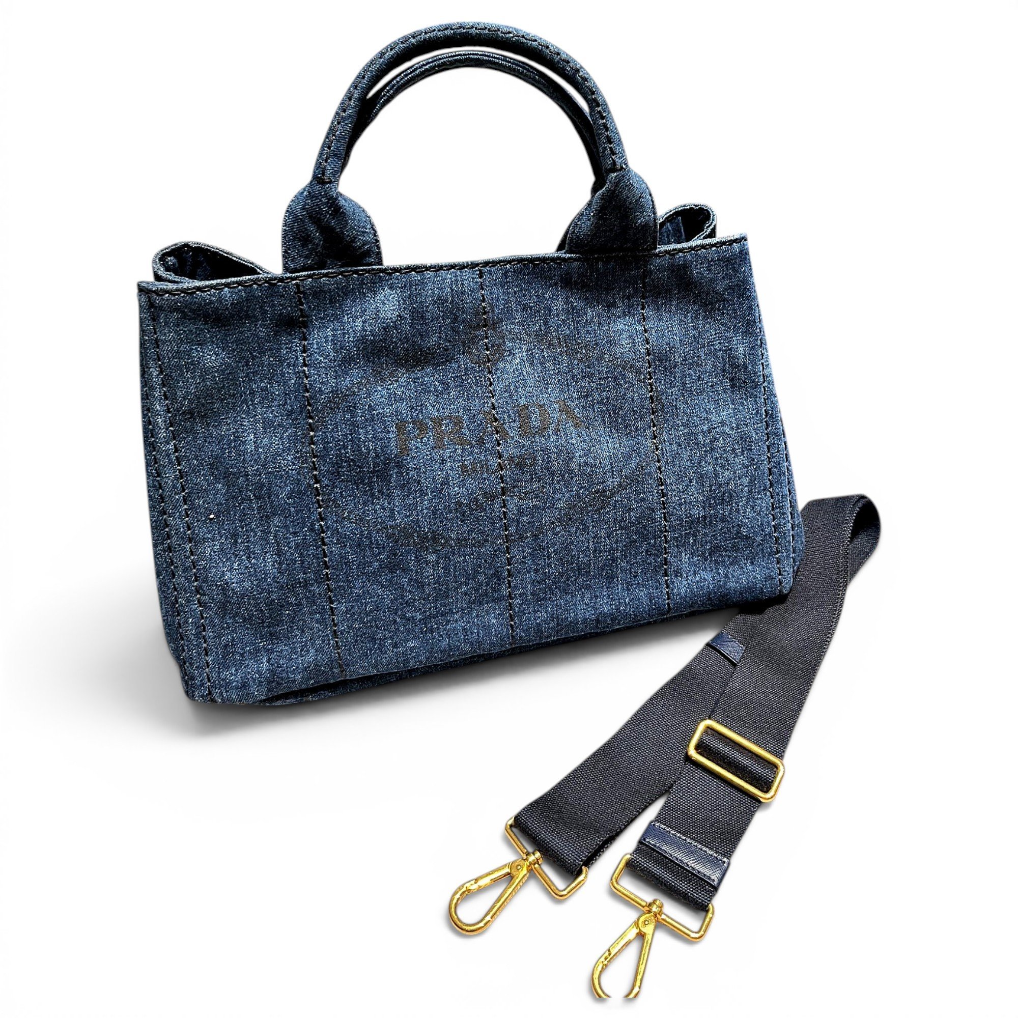 Double cloth handbag