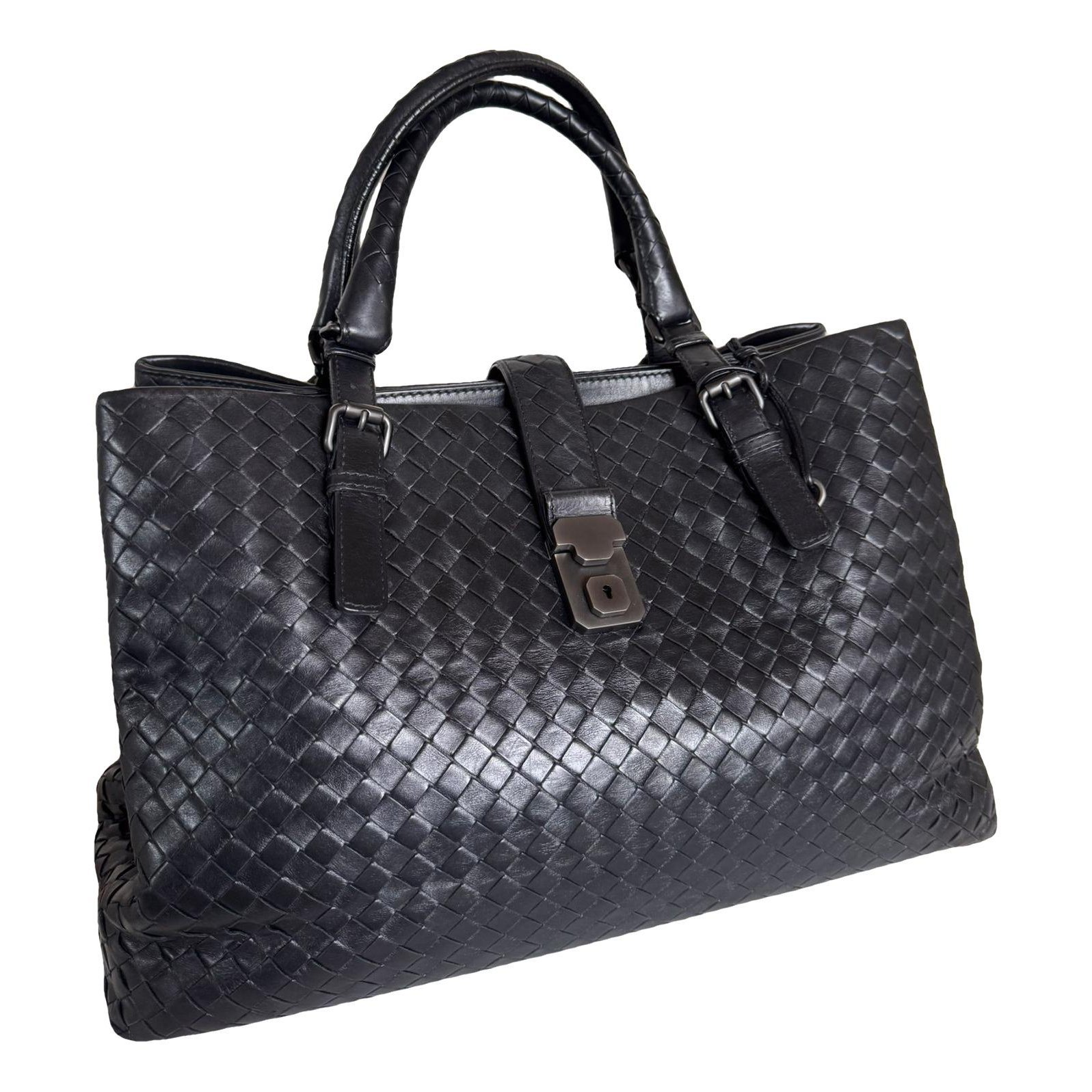 Roma leather handbag