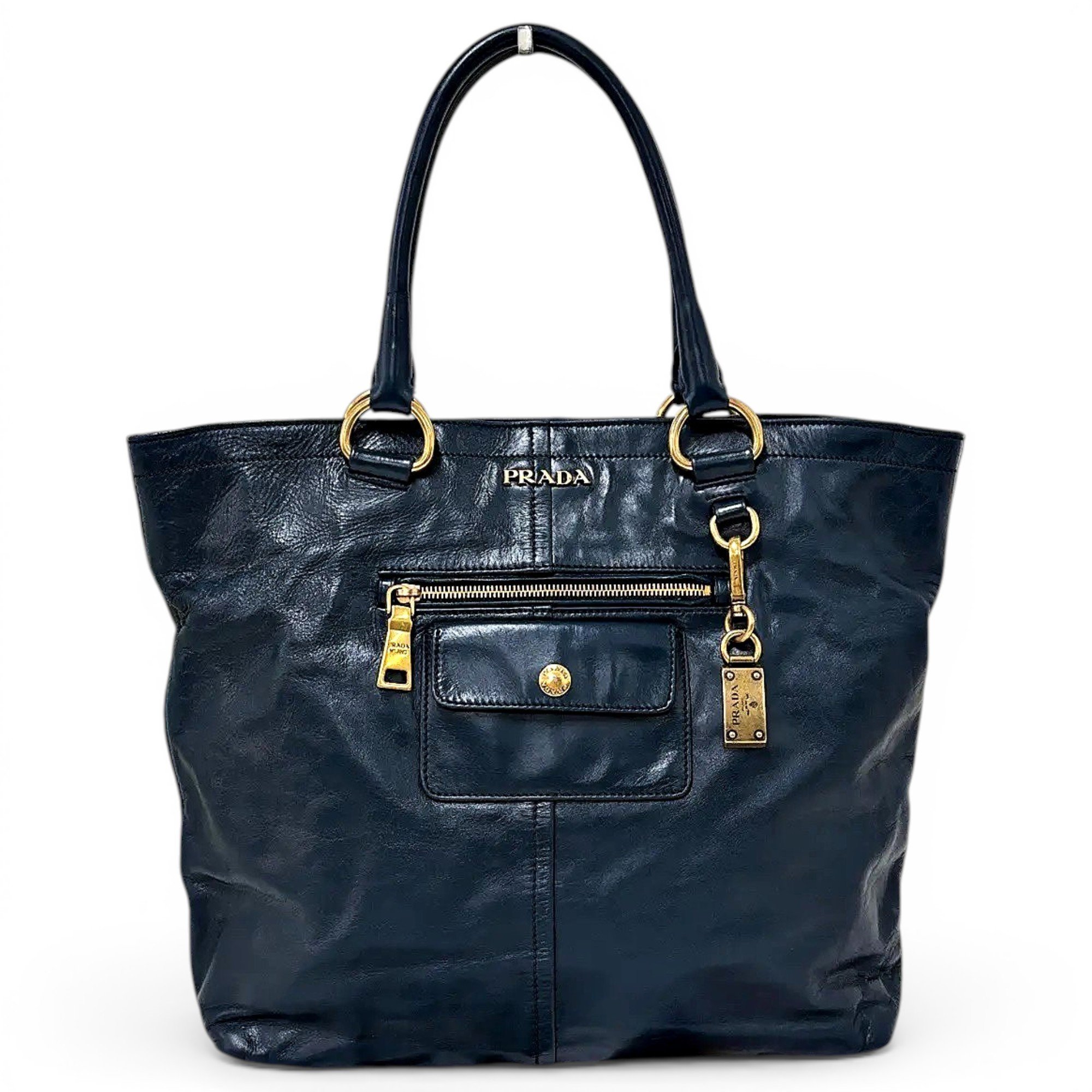 Leather handbag
