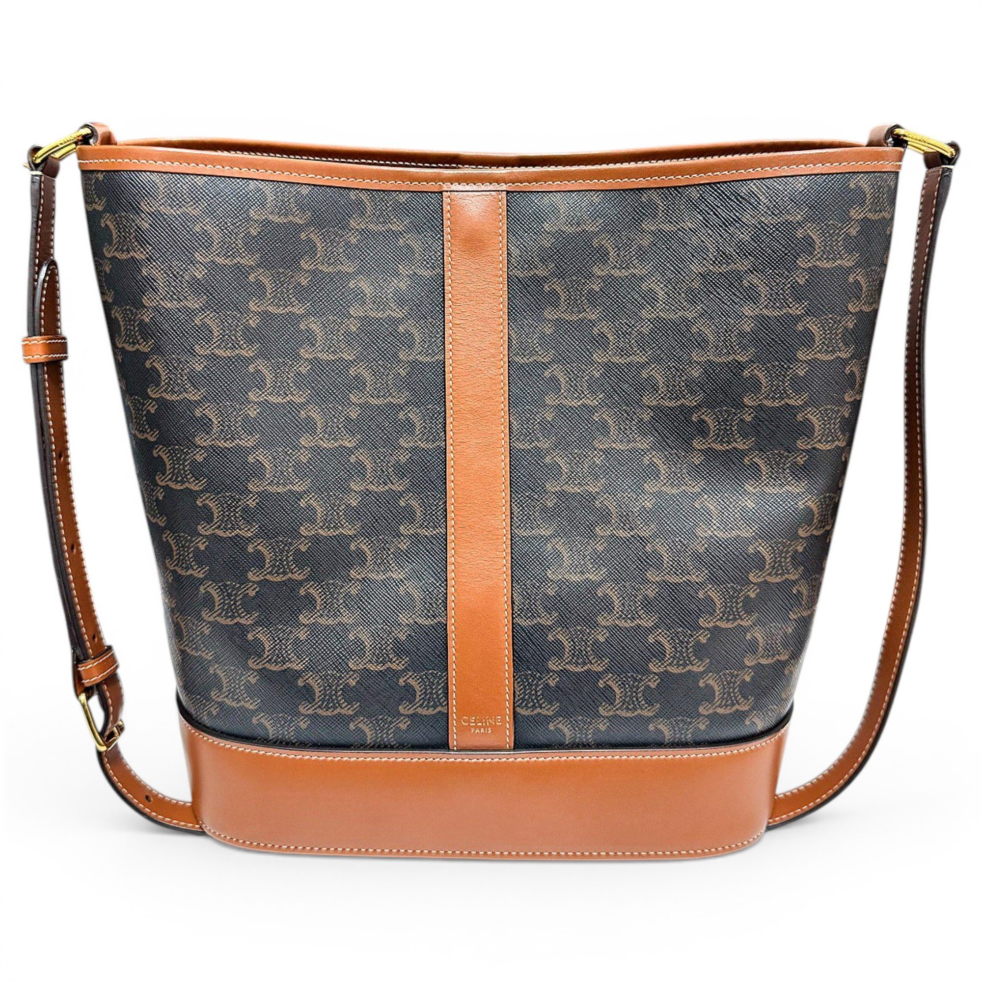 SAC SEAU leather handbag