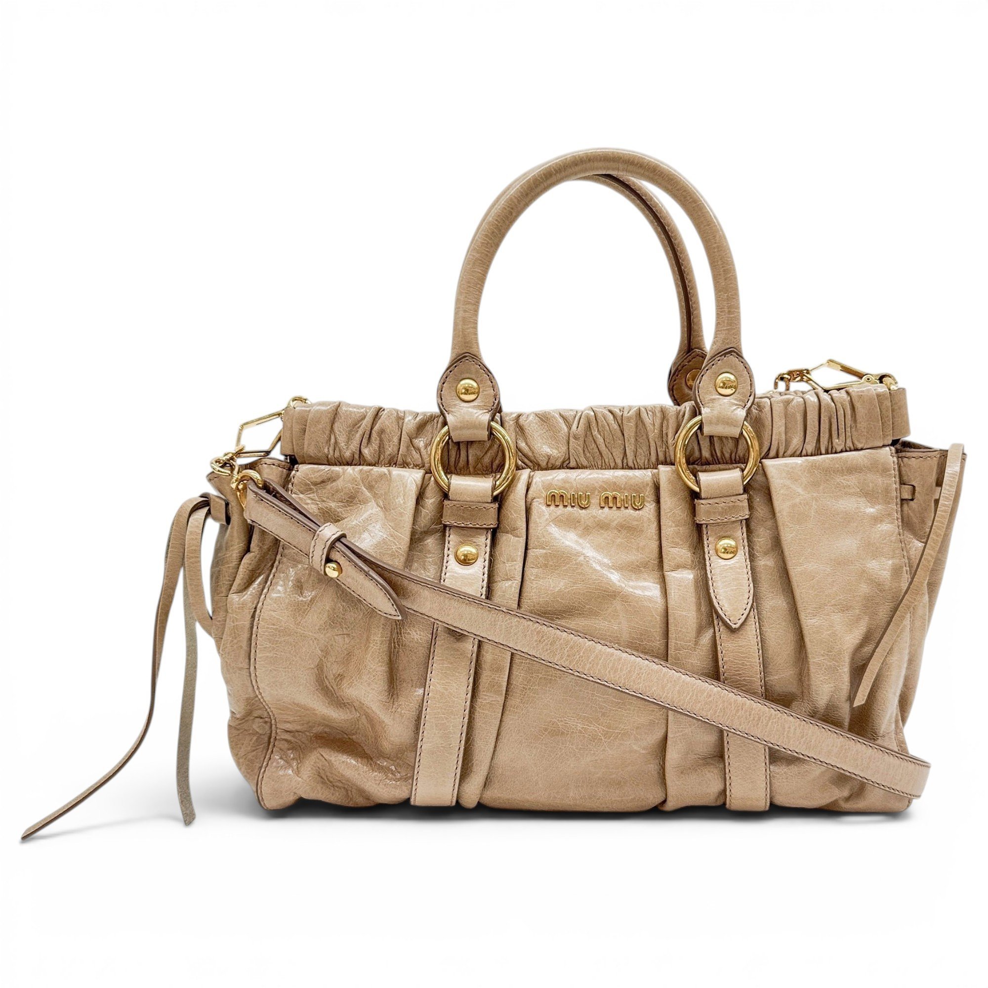 Vitello leather handbag