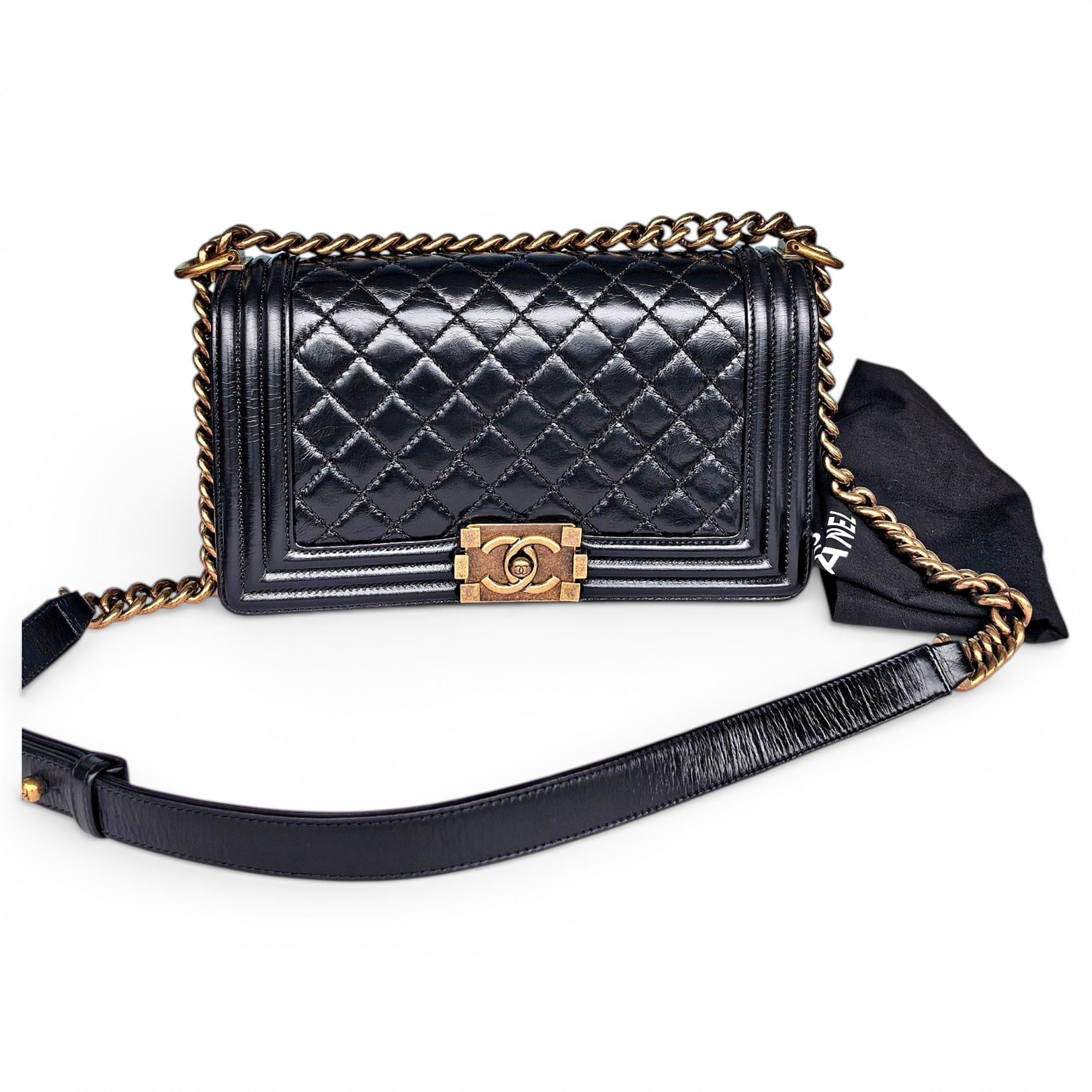 Boy leather handbag