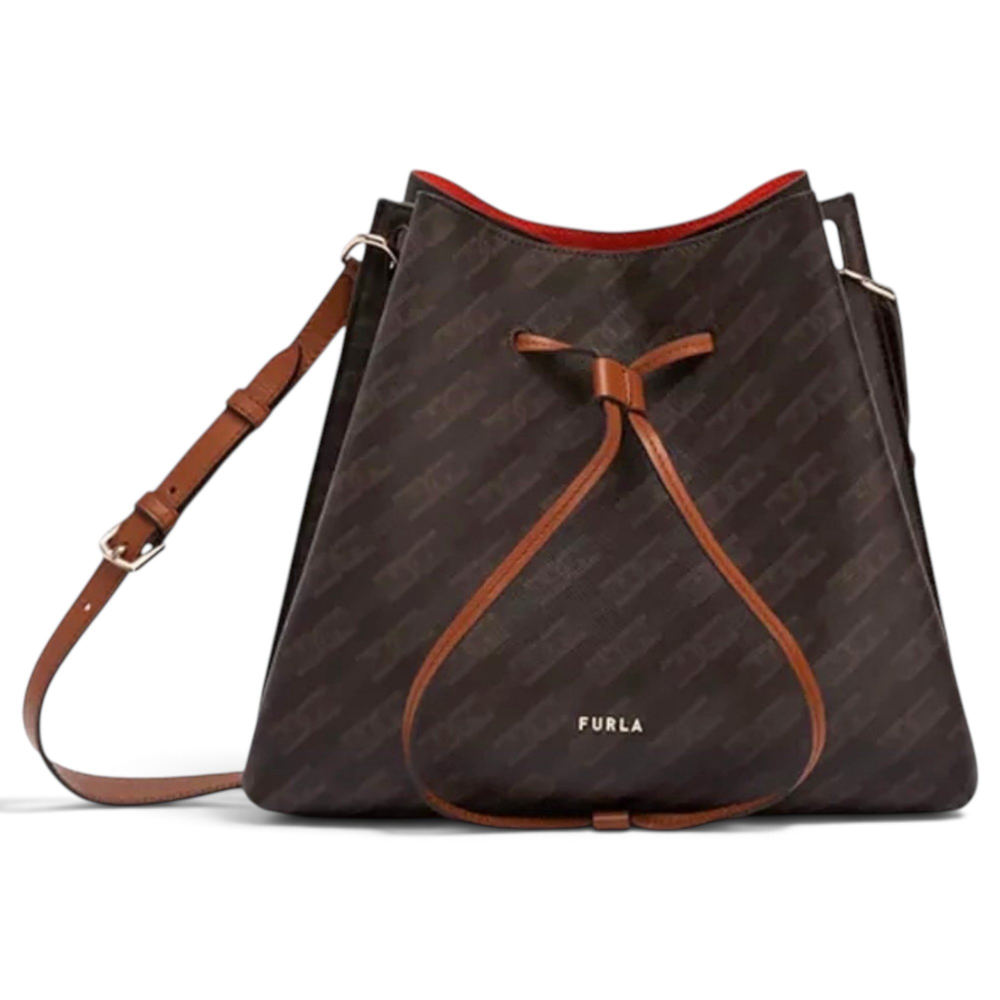 Leather crossbody bag