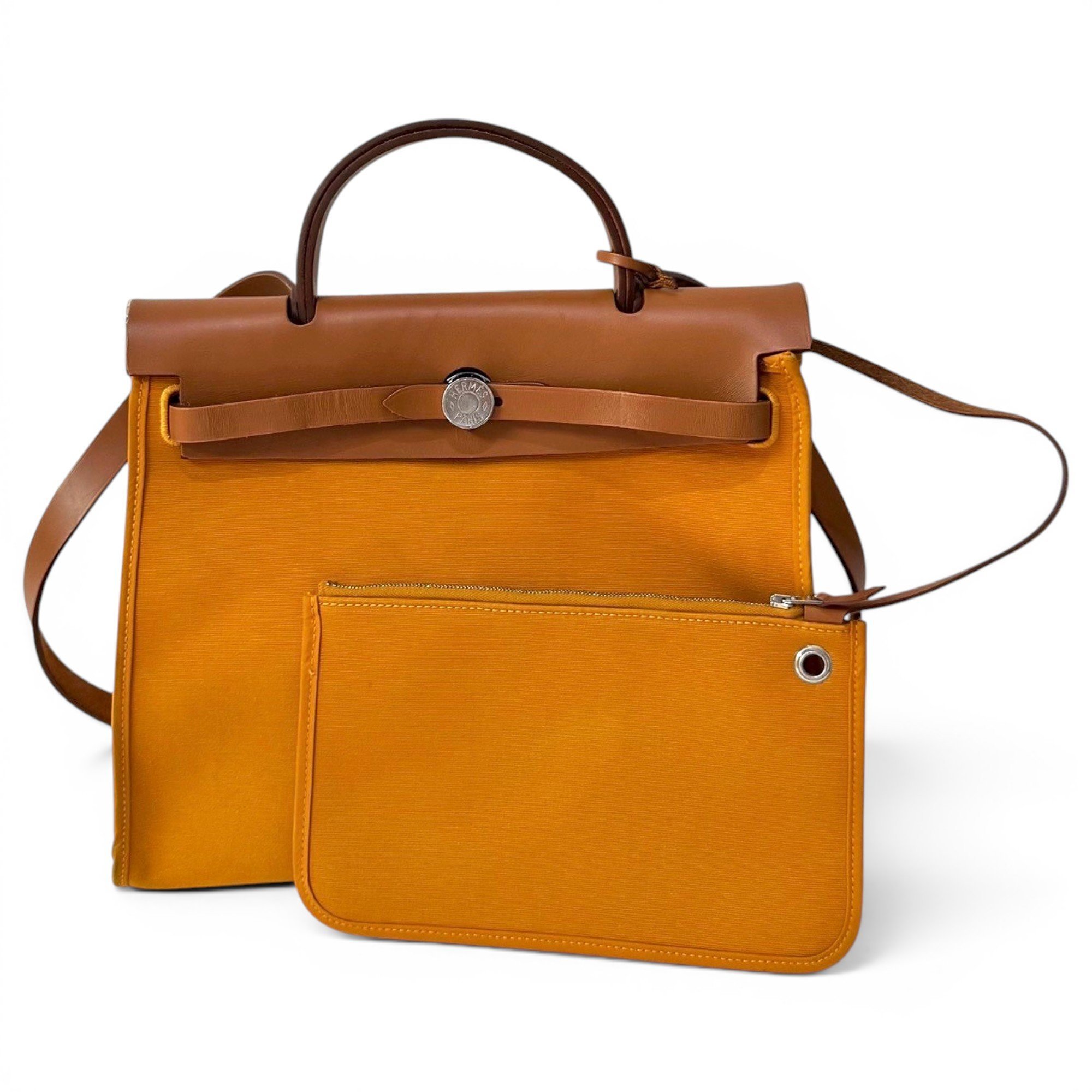 Herbag leather handbag